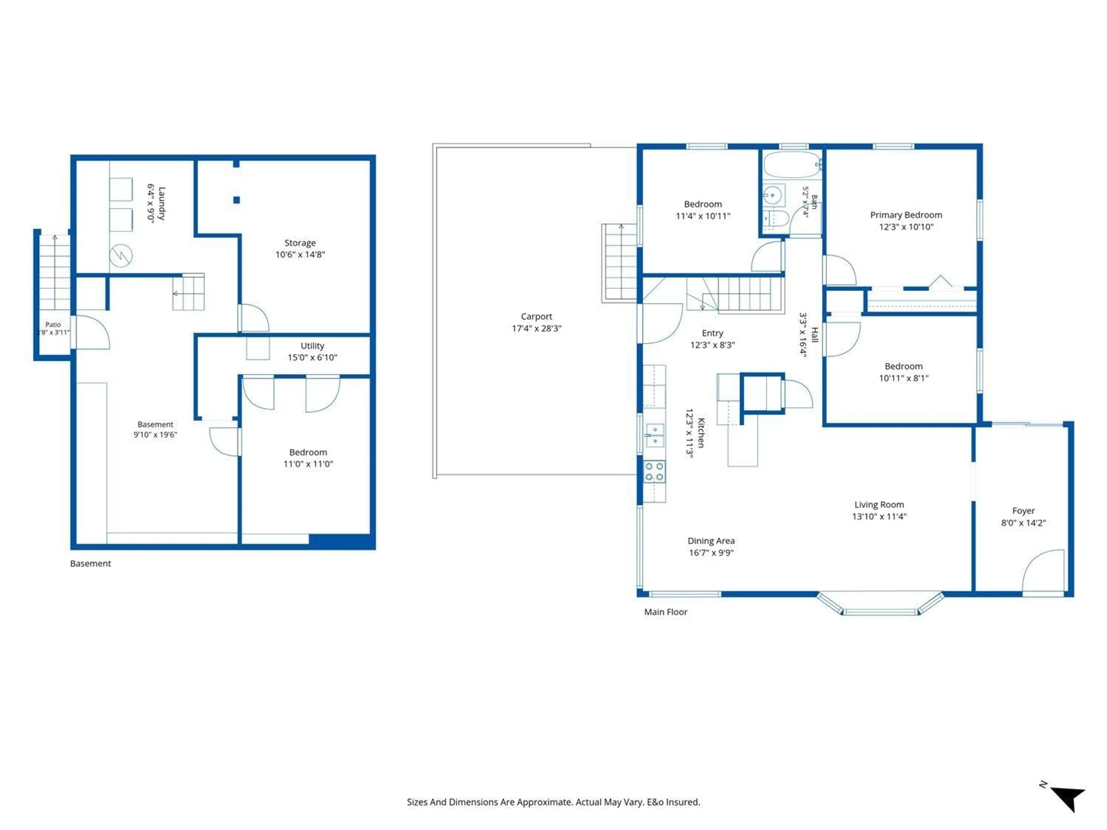 Floor plan for 439 5TH AVENUE, Hope British Columbia V0X1L0