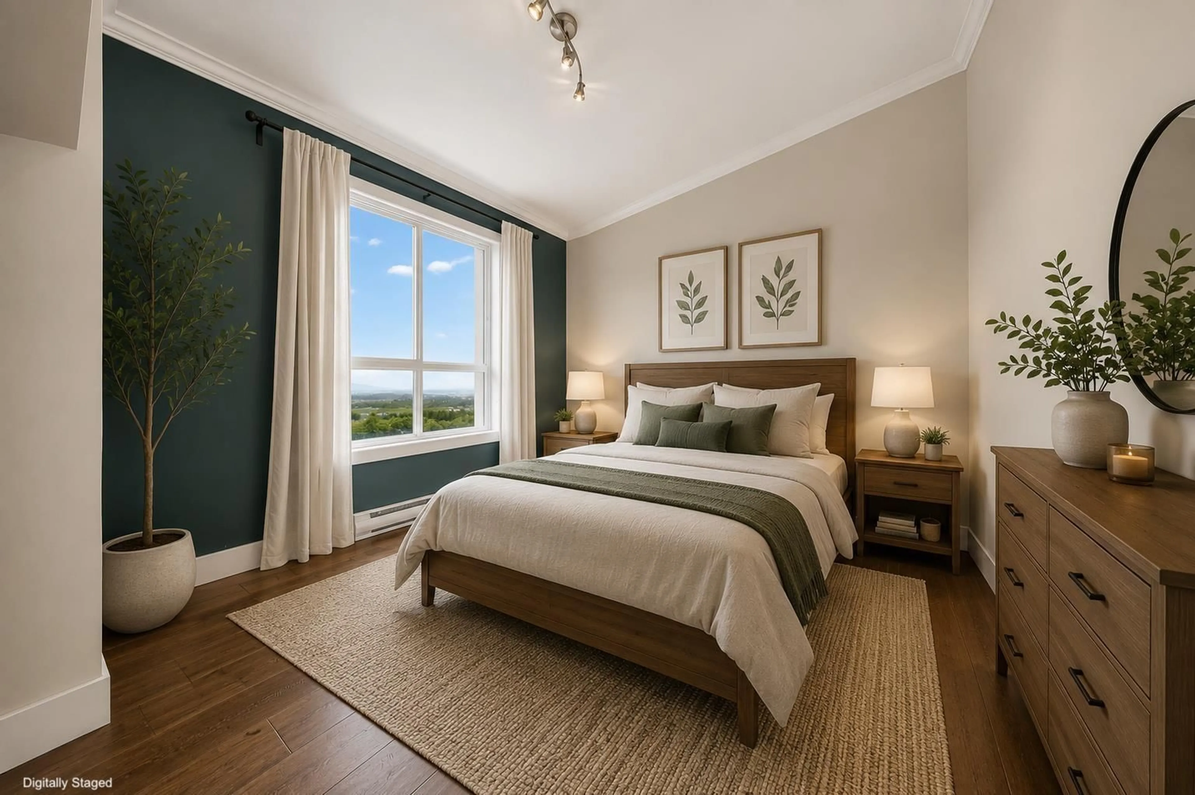 Bedroom with bed, unknown for 1503 - 5260 GOLDSPRING PLACE, Chilliwack British Columbia V2R5S5