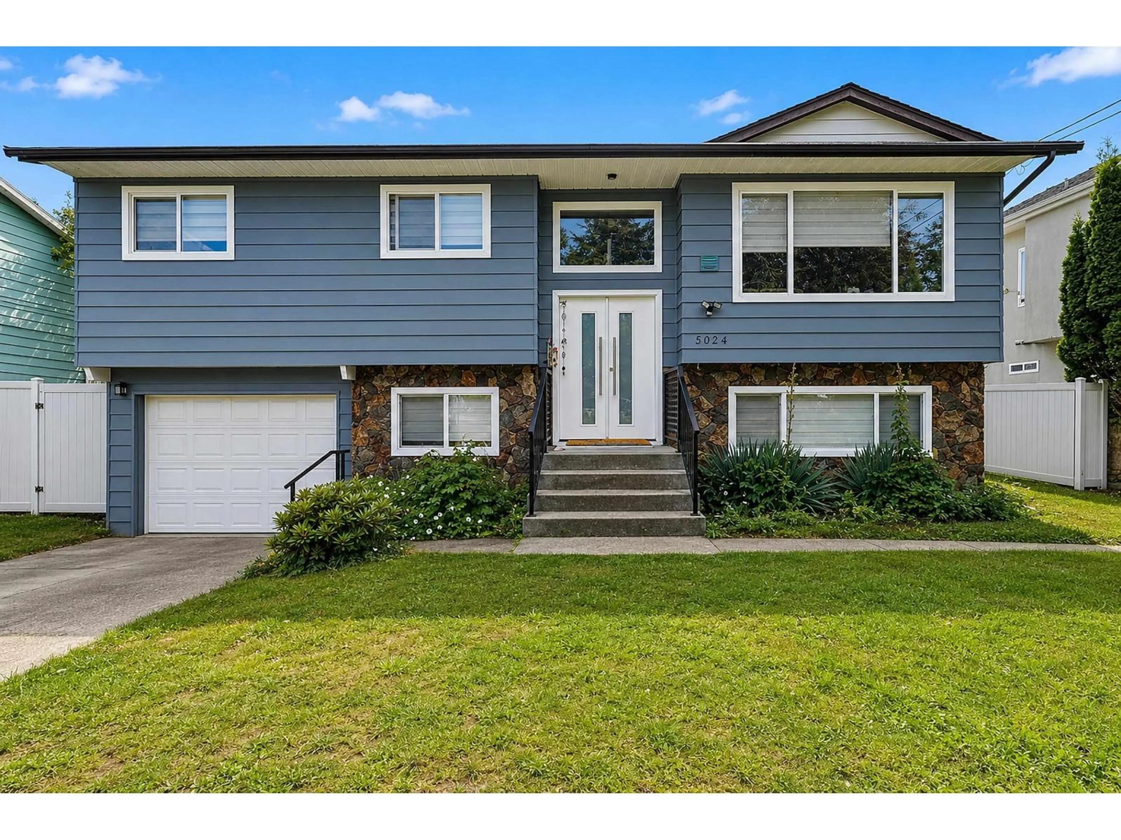 Home with vinyl exterior material, street for 9024 123A STREET, Surrey British Columbia V3V6K3