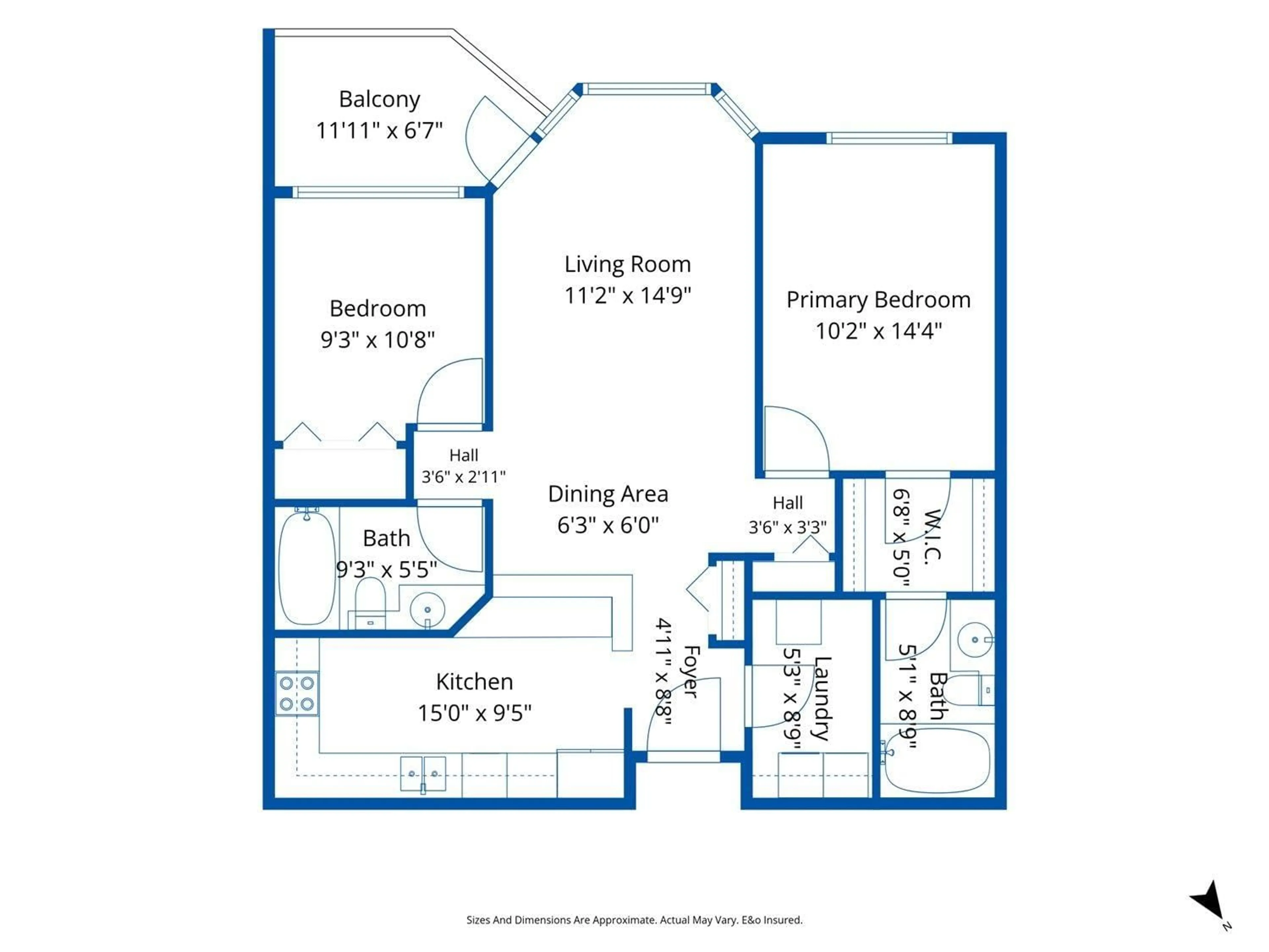 Floor plan for 231 - 33173 OLD YALE ROAD, Abbotsford British Columbia V2S2J4