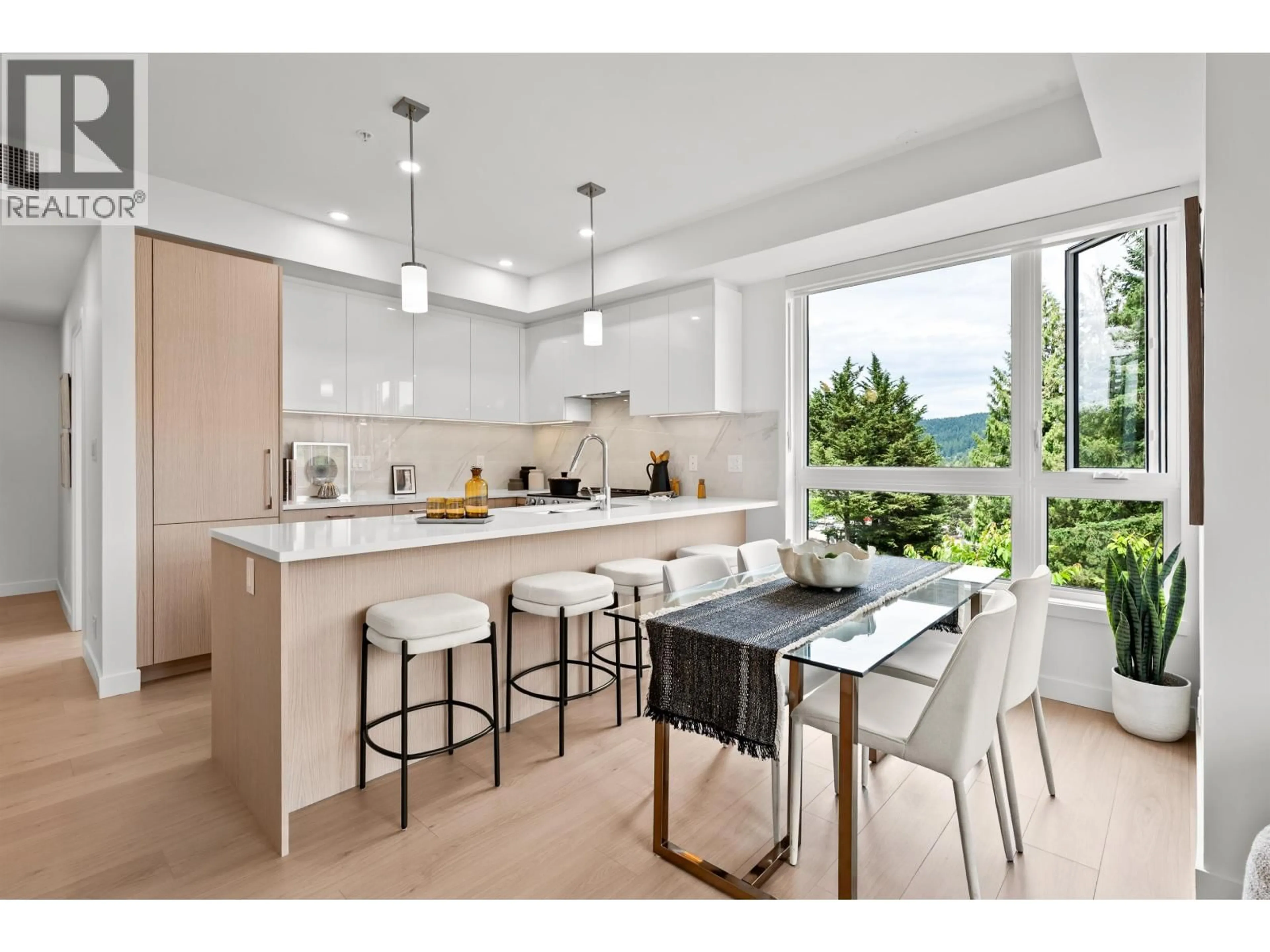 Contemporary kitchen, ceramic/tile floor for 416 - 150 JAMES ROAD, Port Moody British Columbia V3H2S4