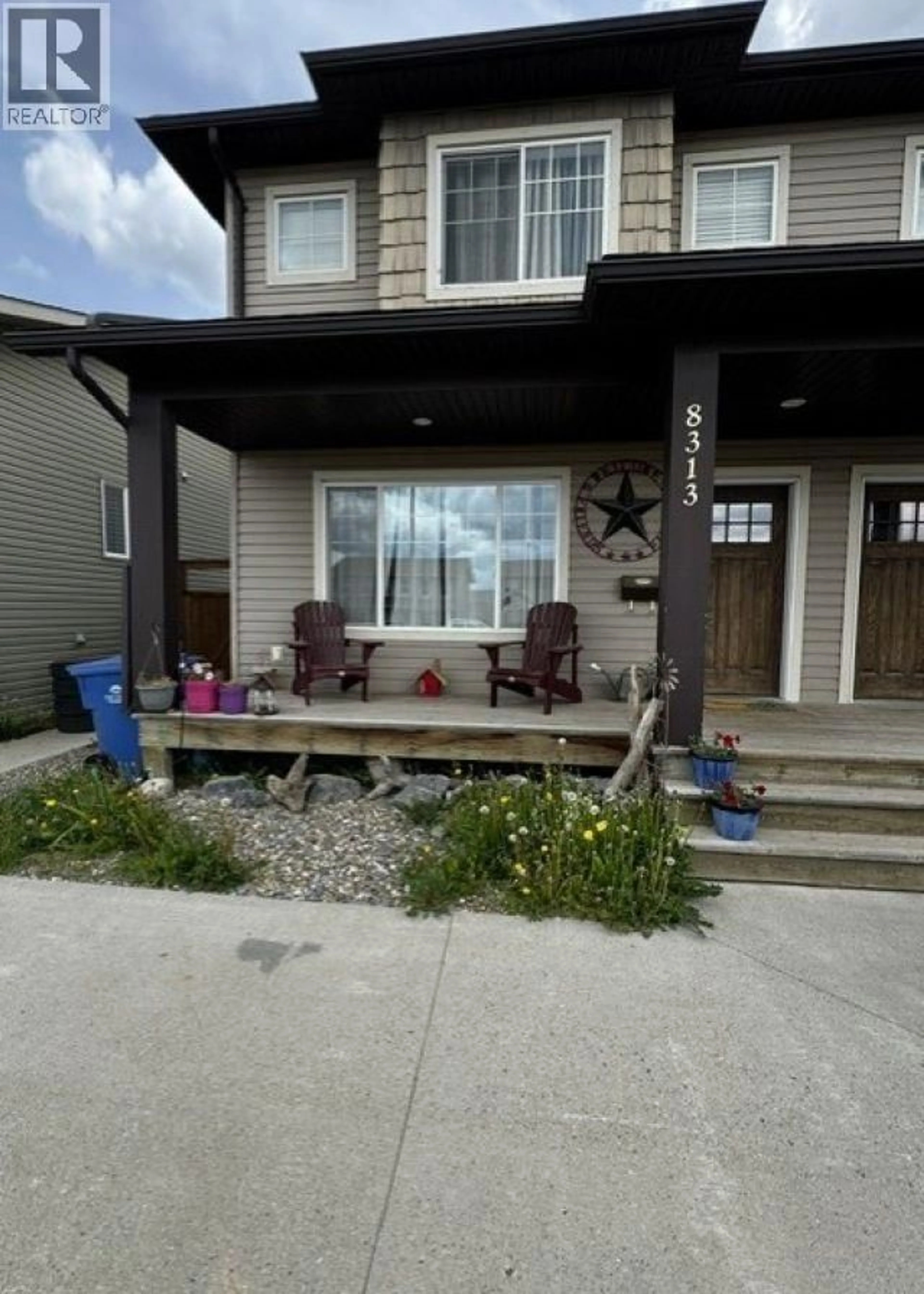 Patio, street for 8313 87 STREET, Fort St. John British Columbia V1J0H4