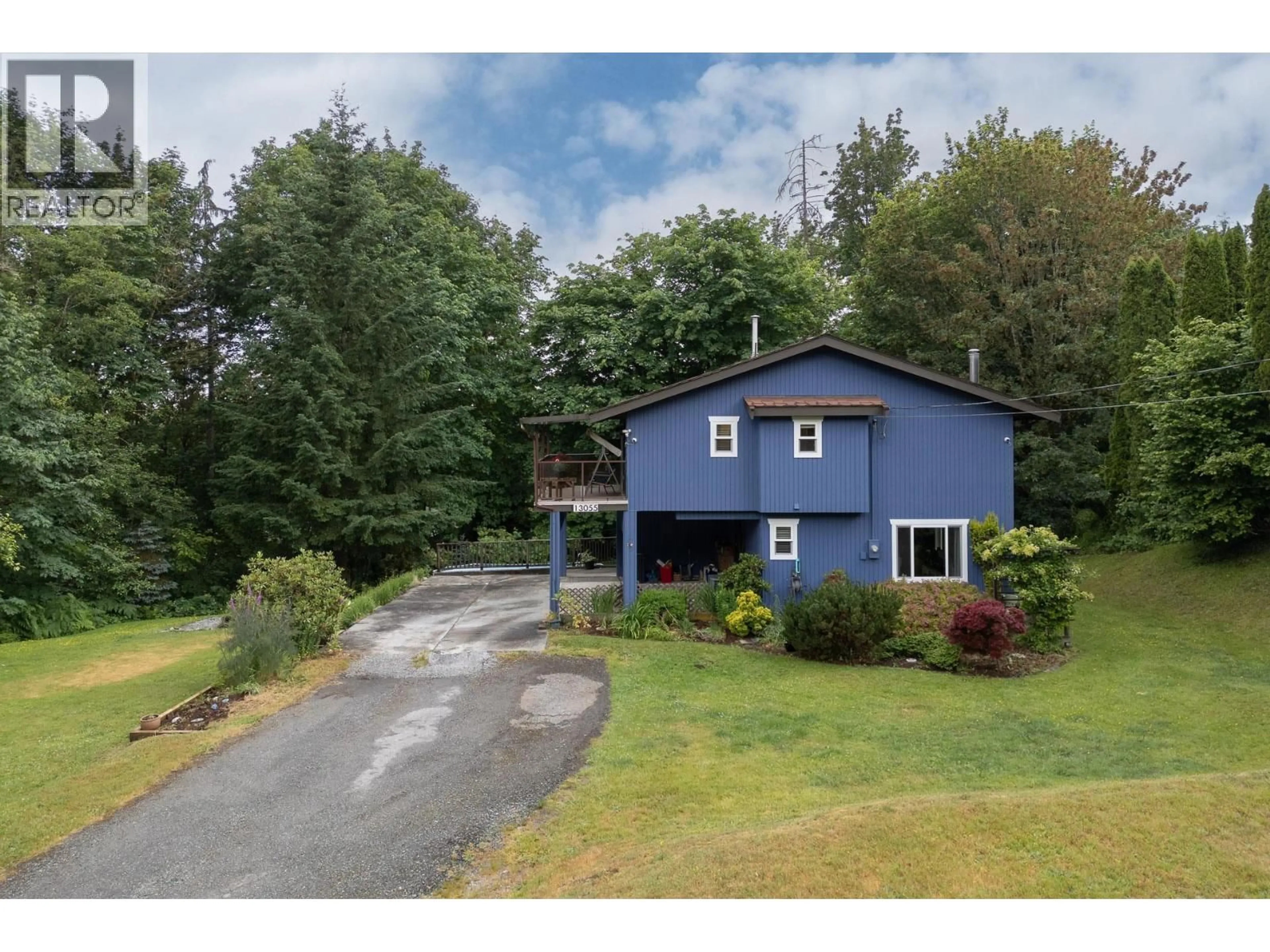 A pic from outside/outdoor area/front of a property/back of a property/a pic from drone, unknown for 13055 238 STREET, Maple Ridge British Columbia V4R2S4
