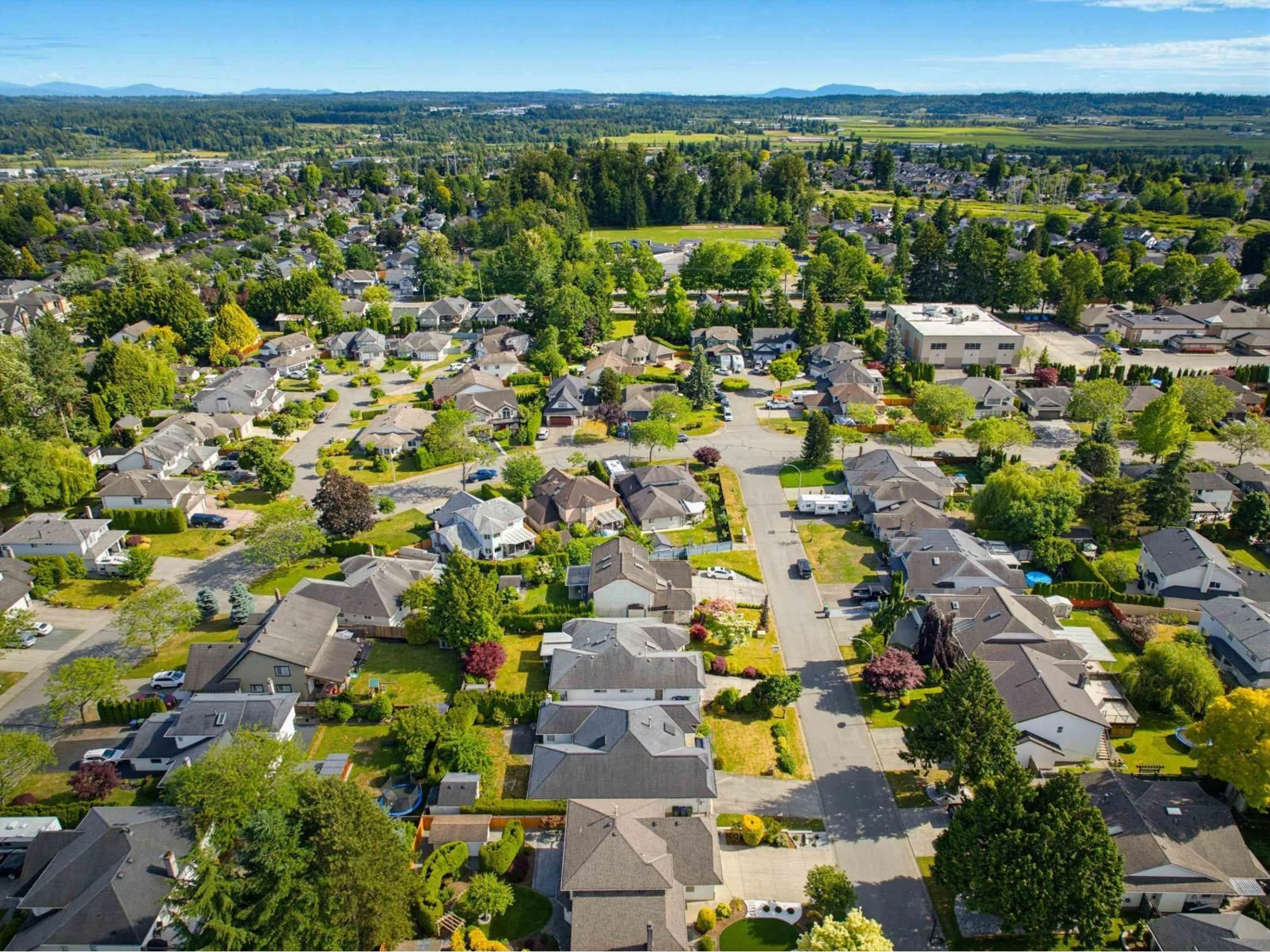 A pic from outside/outdoor area/front of a property/back of a property/a pic from drone, street for 6088 187 STREET, Surrey British Columbia V3S7P3