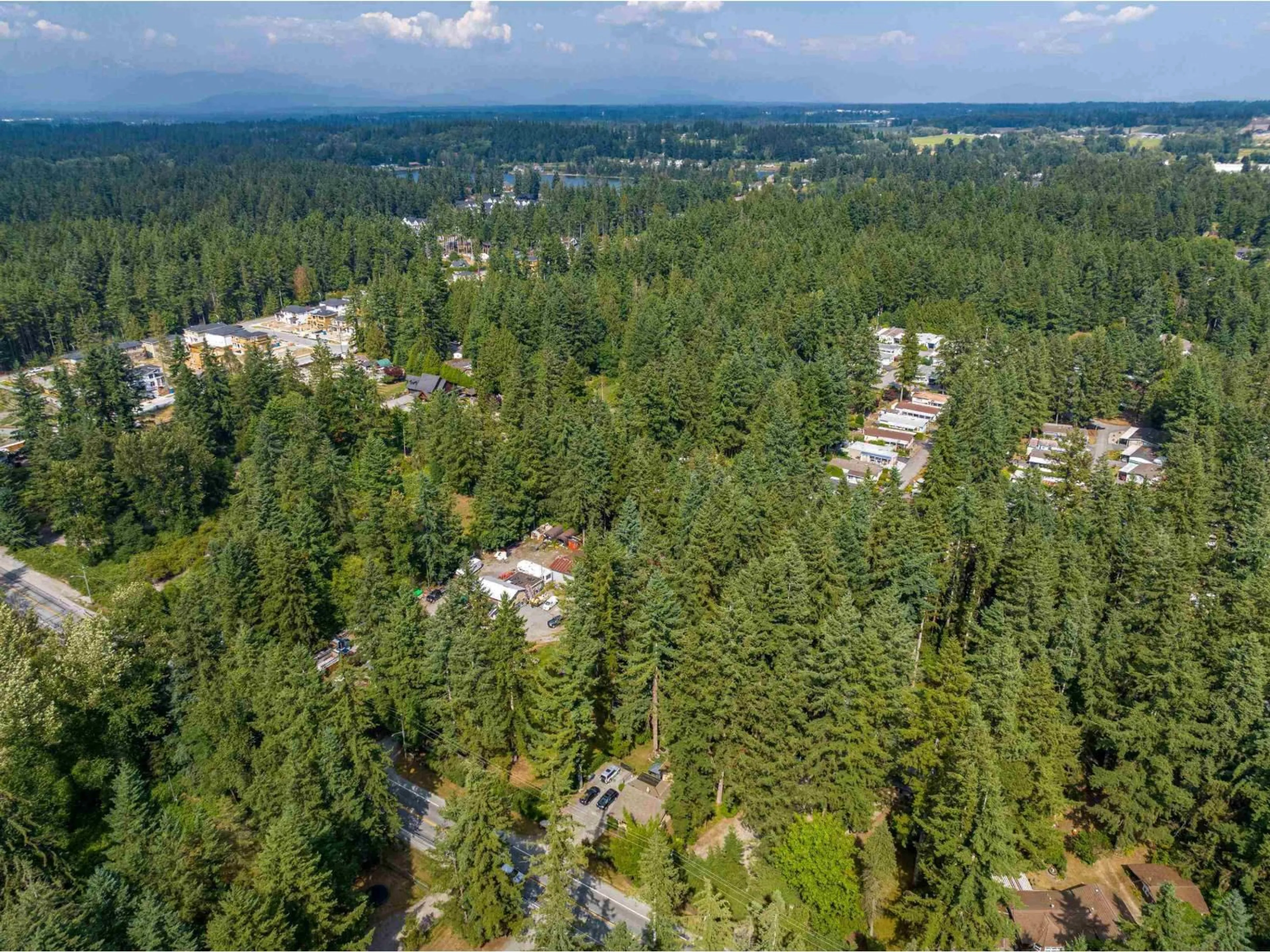 A pic from outside/outdoor area/front of a property/back of a property/a pic from drone, forest/trees view for 2552 200 STREET, Langley British Columbia V2Z1X1