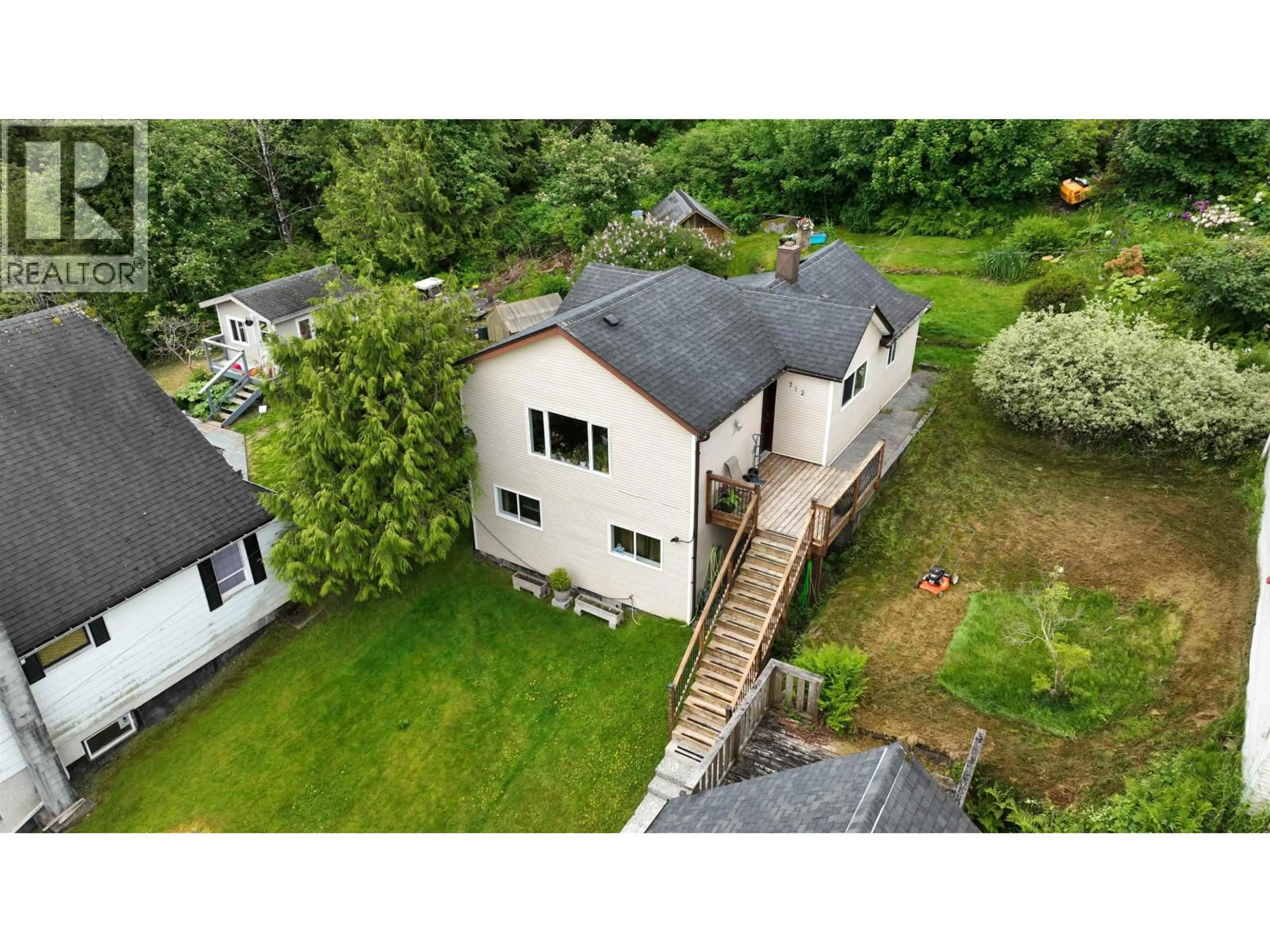A pic from outside/outdoor area/front of a property/back of a property/a pic from drone, unknown for 712 TAYLOR STREET, Prince Rupert British Columbia V8J3M6