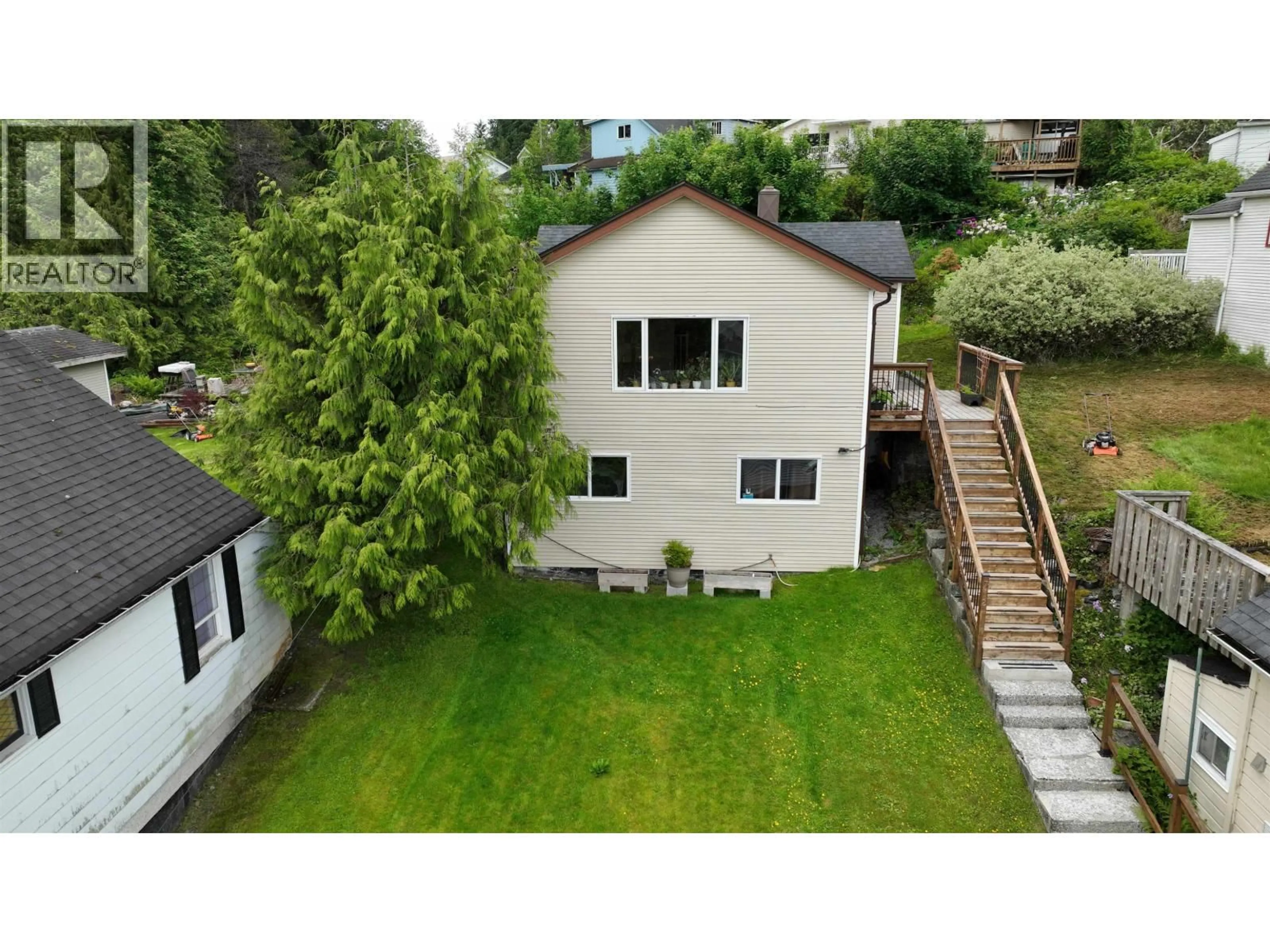 A pic from outside/outdoor area/front of a property/back of a property/a pic from drone, unknown for 712 TAYLOR STREET, Prince Rupert British Columbia V8J3M6