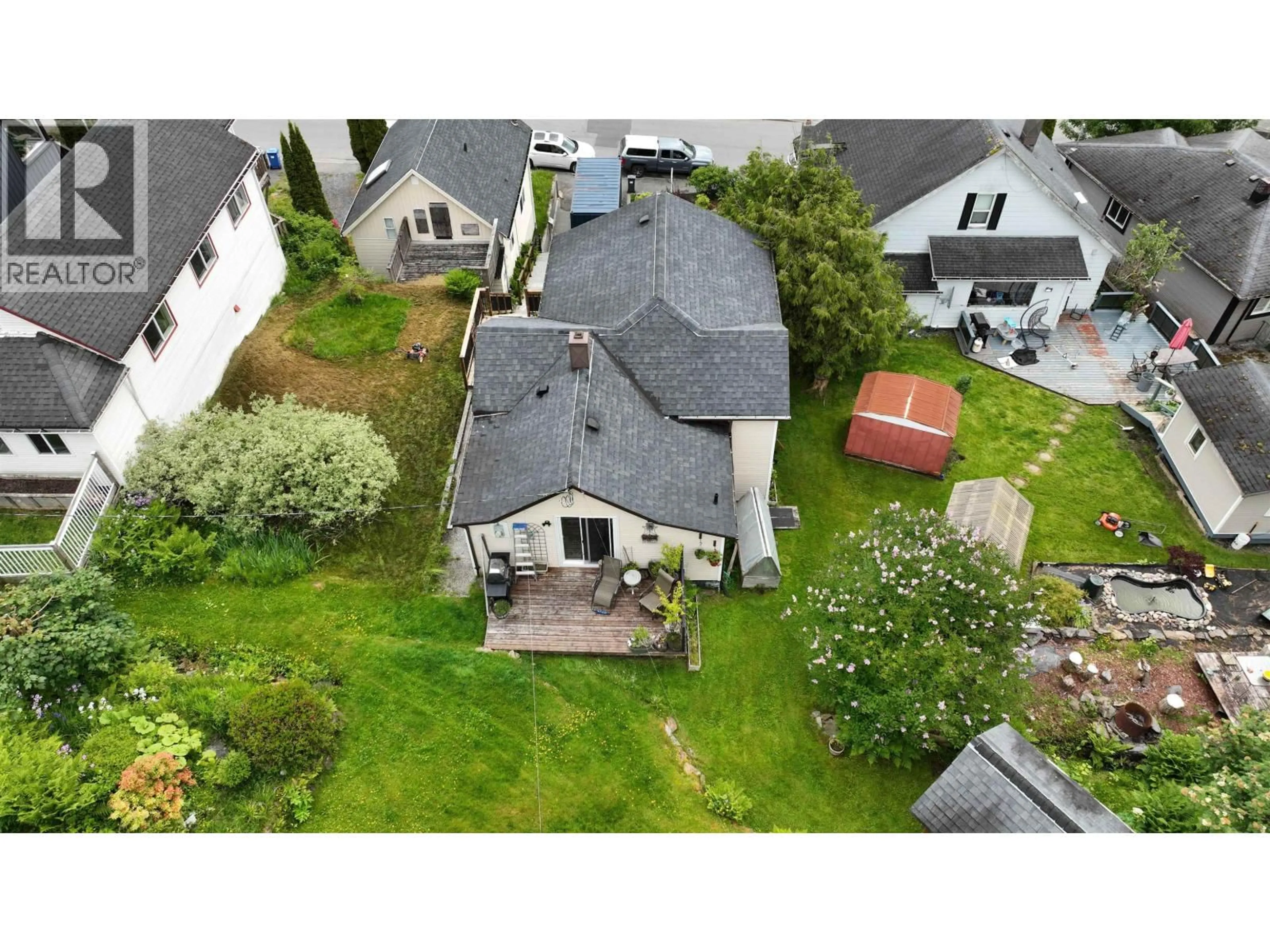 A pic from outside/outdoor area/front of a property/back of a property/a pic from drone, street for 712 TAYLOR STREET, Prince Rupert British Columbia V8J3M6
