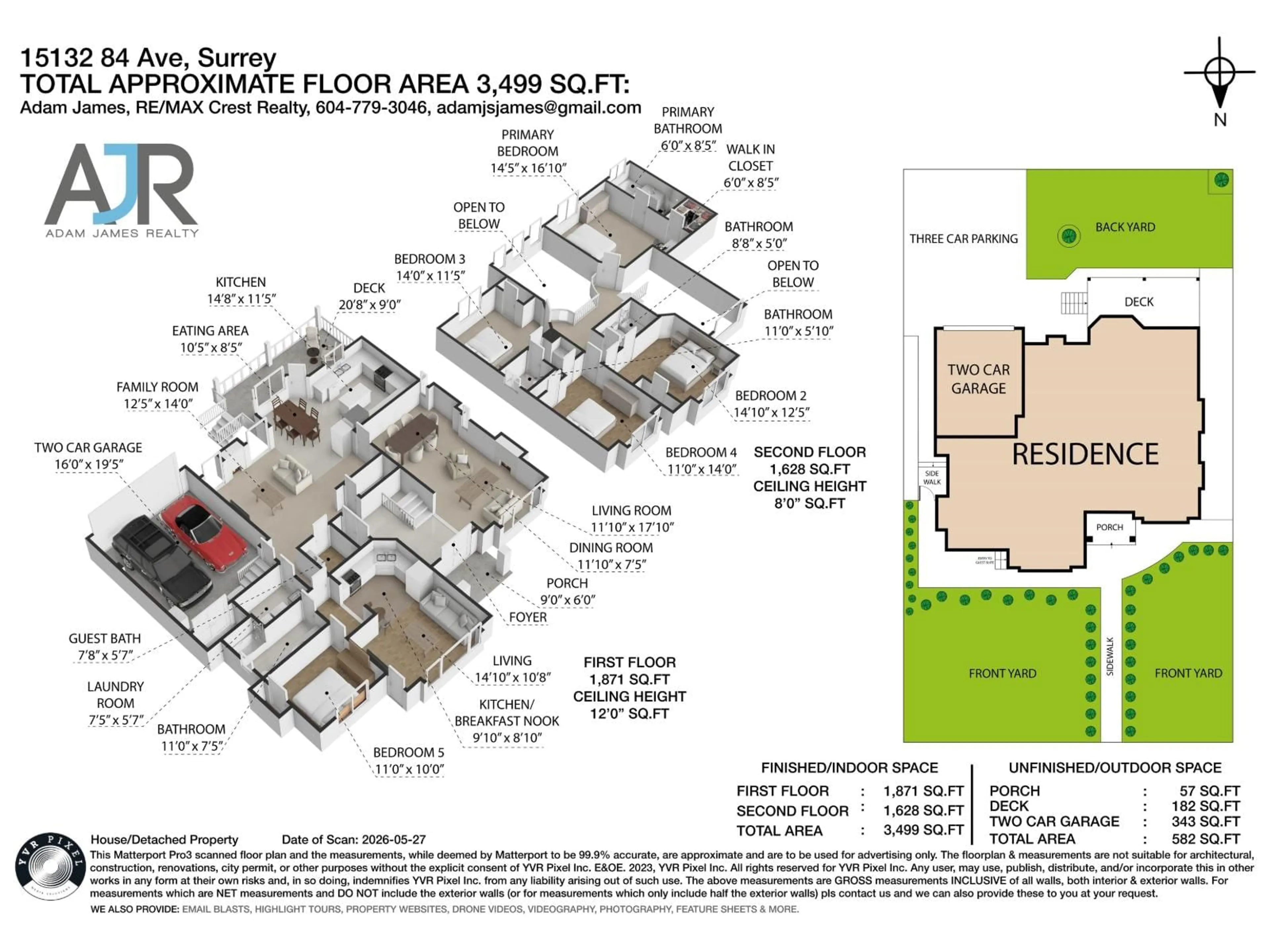 Floor plan for 15132 84 AVENUE, Surrey British Columbia V3S2M9