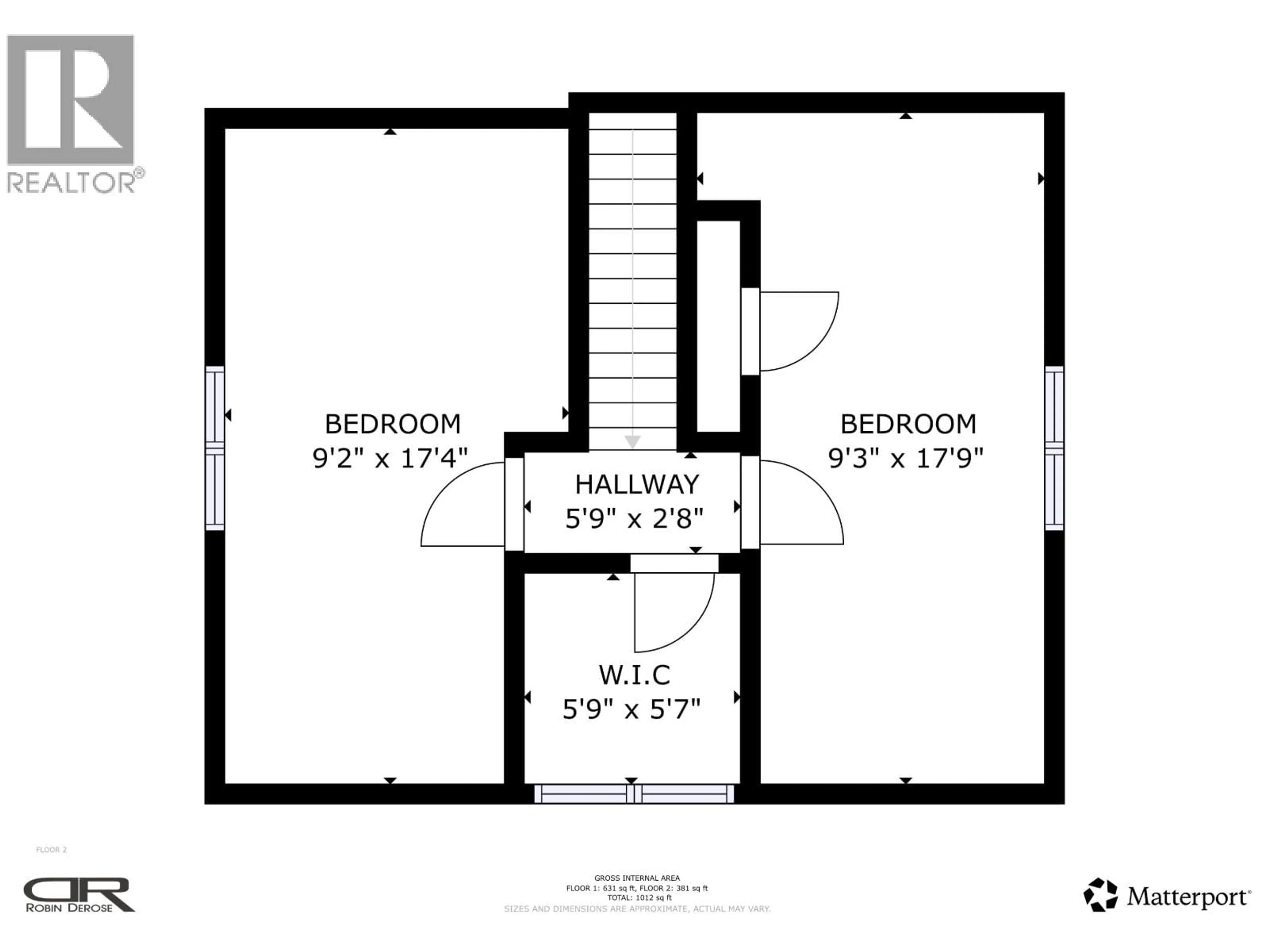 Floor plan for 9503 95 STREET, Fort St. John British Columbia V1J3M3