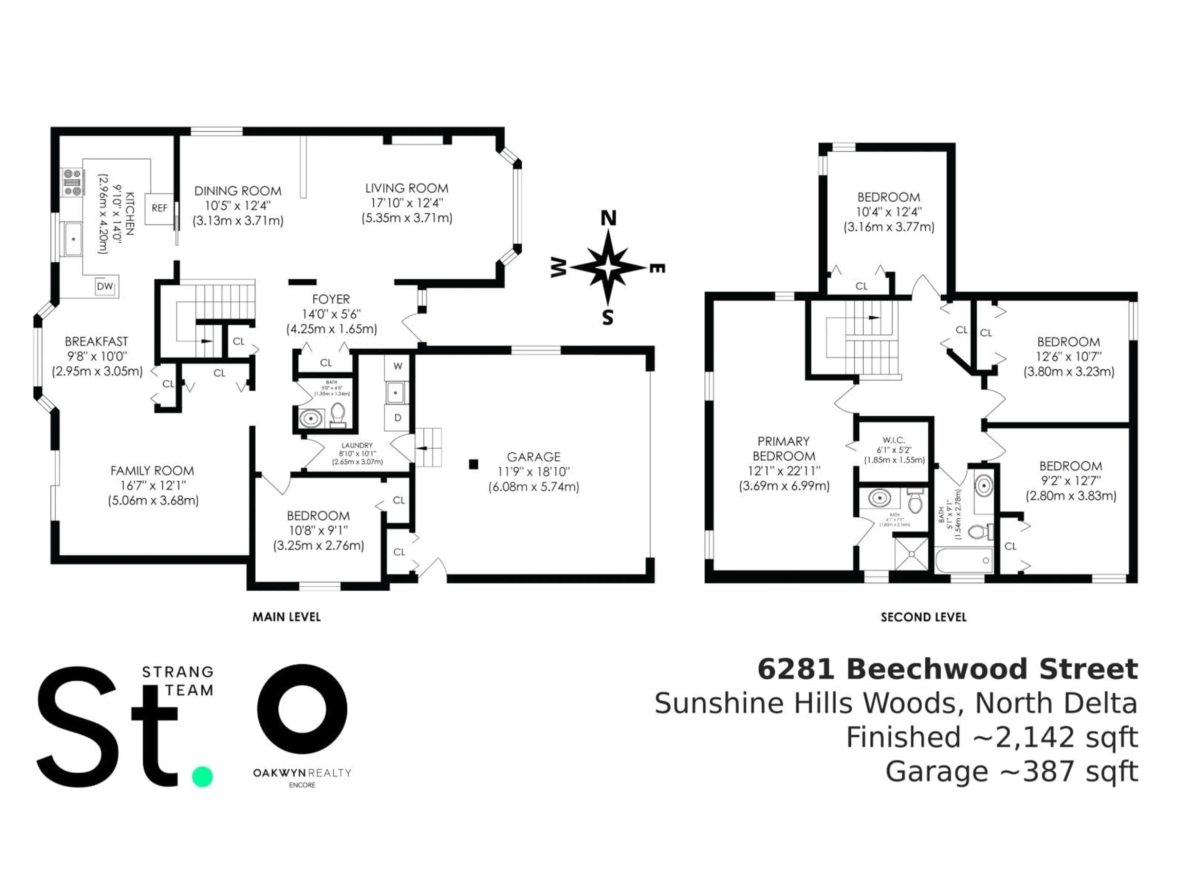 Floor plan for 6281 BEECHWOOD STREET, Delta British Columbia V4E3J2