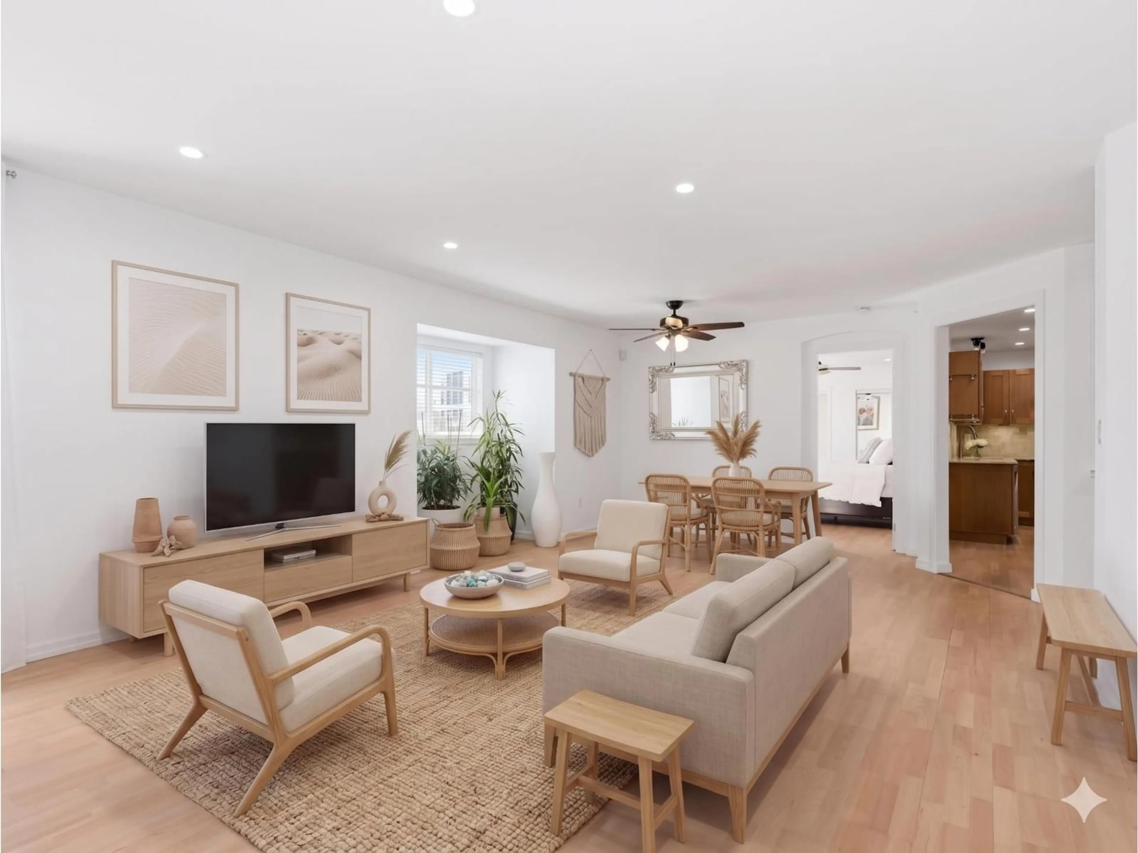 Living room with furniture, unknown for 409 - 15621 MARINE DRIVE, White Rock British Columbia V4B1E1