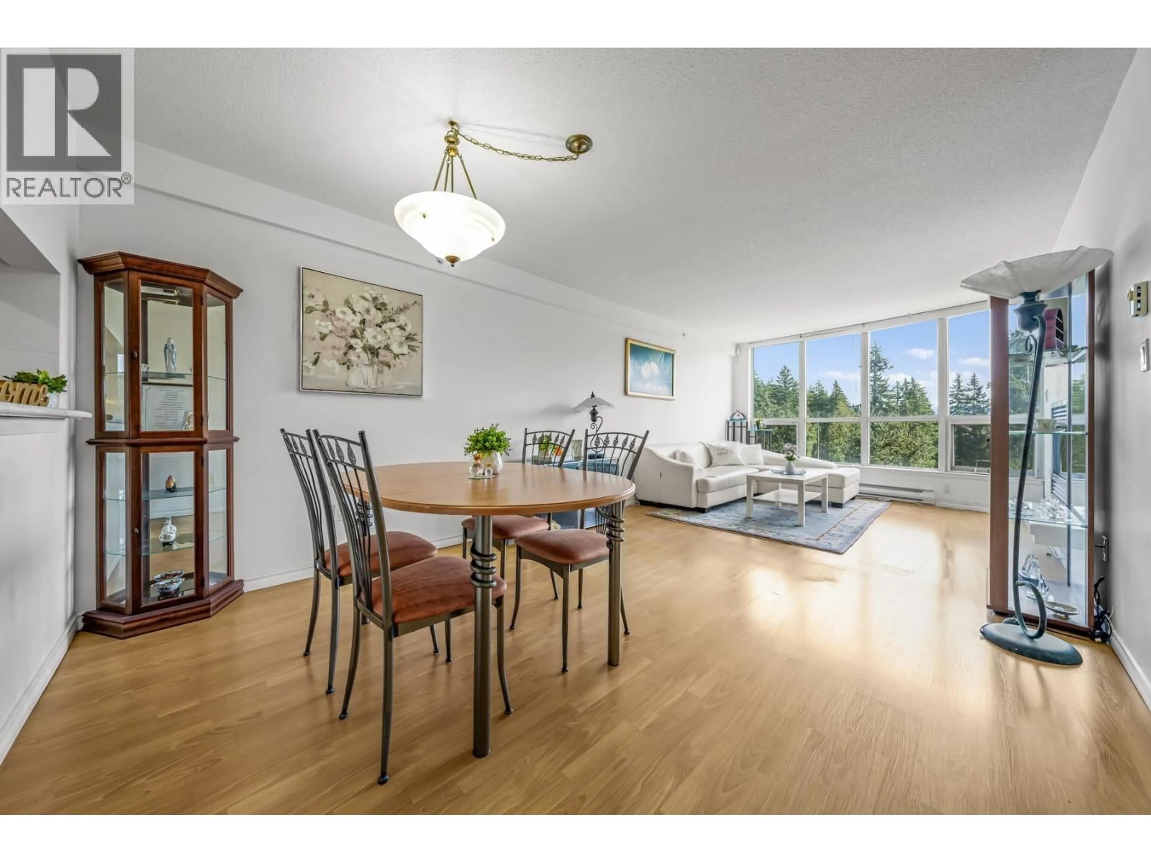 Living room with furniture, wood/laminate floor for 1102 - 1148 HEFFLEY CRESCENT, Coquitlam British Columbia V3B8A6