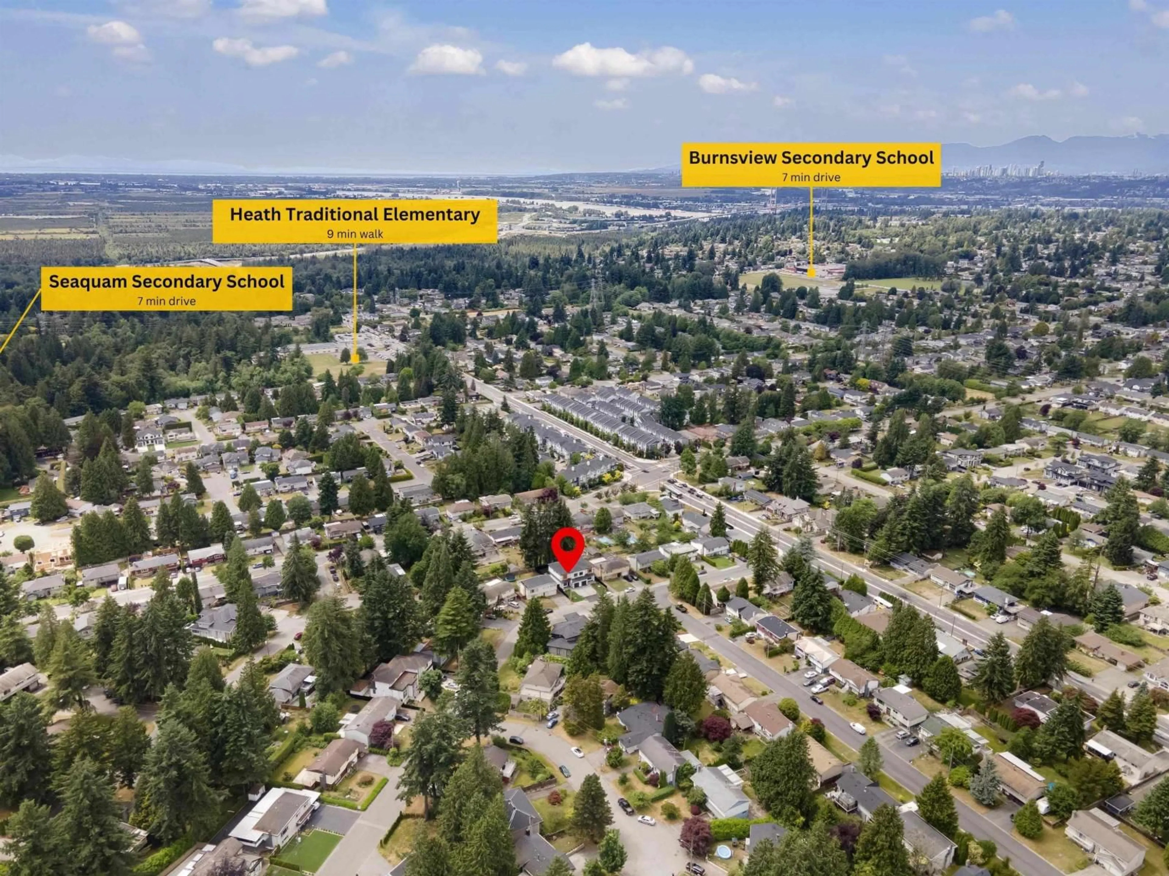 A pic from outside/outdoor area/front of a property/back of a property/a pic from drone, unknown for 7143 BREWSTER STREET WEST, Delta British Columbia V4E1T9