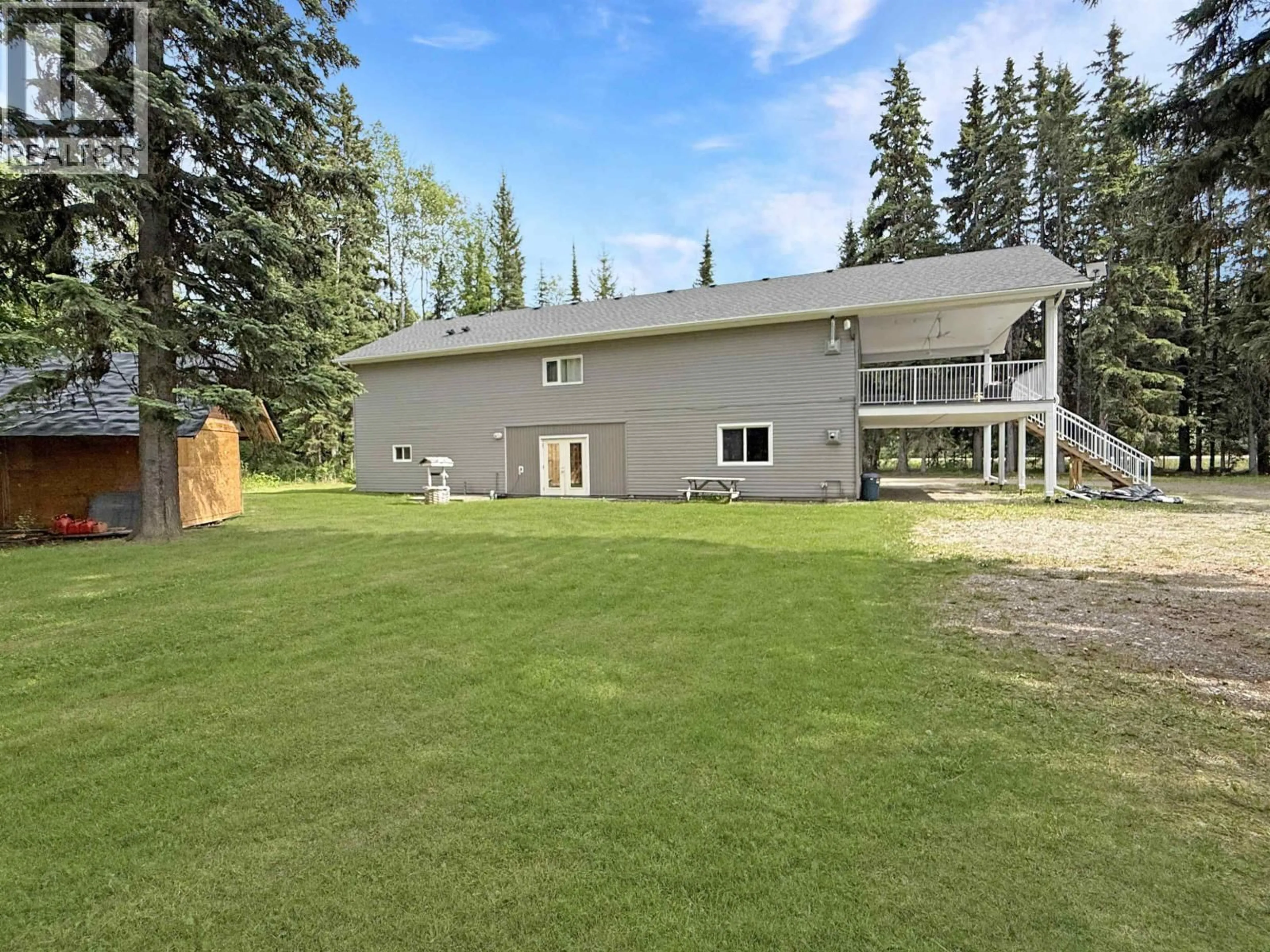 A pic from outside/outdoor area/front of a property/back of a property/a pic from drone, unknown for 13940 CHIEF LAKE ROAD, Prince George British Columbia V2K5K1