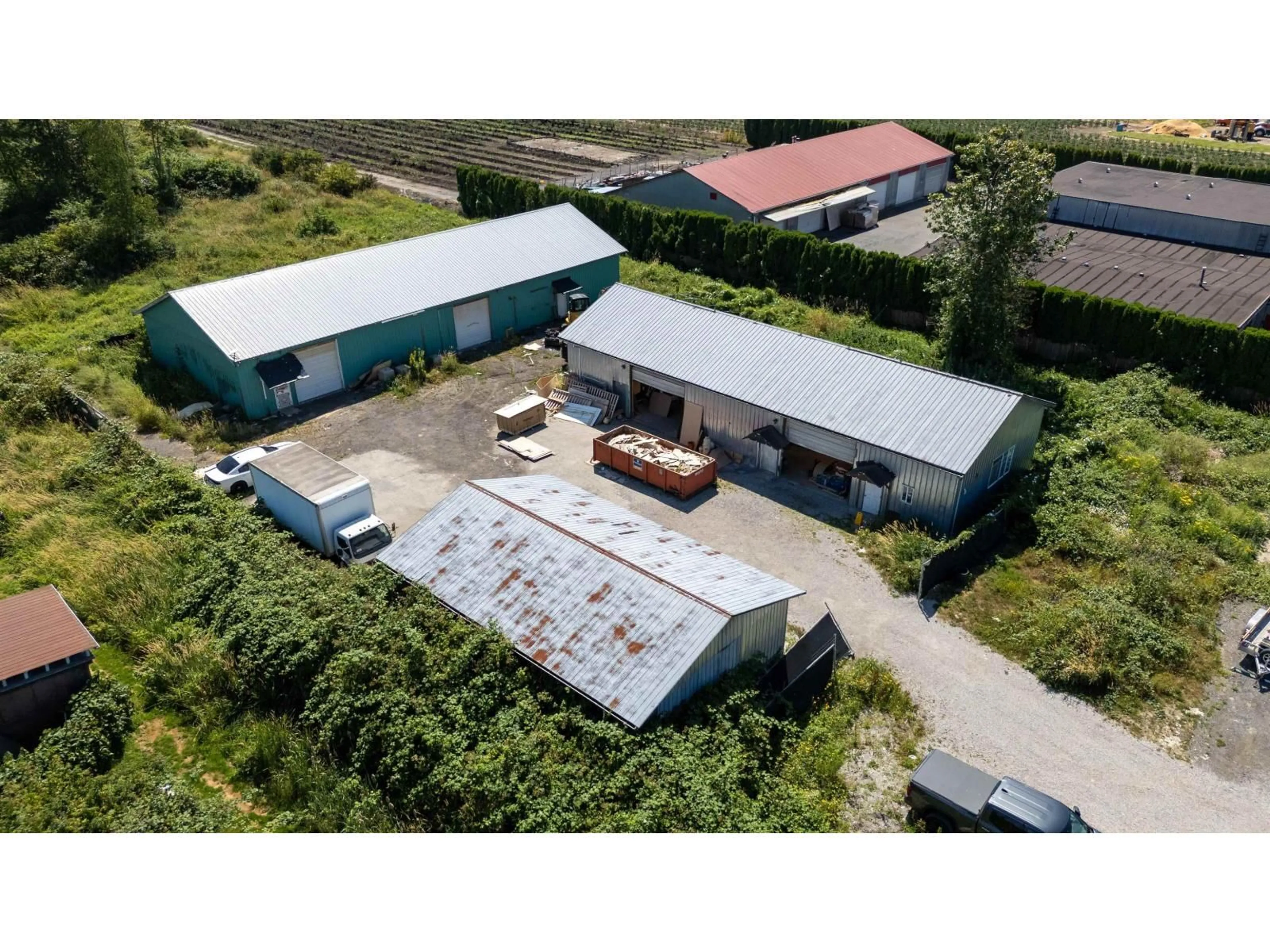 A pic from outside/outdoor area/front of a property/back of a property/a pic from drone, building for 3890 176 STREET, Surrey British Columbia V3S0L5