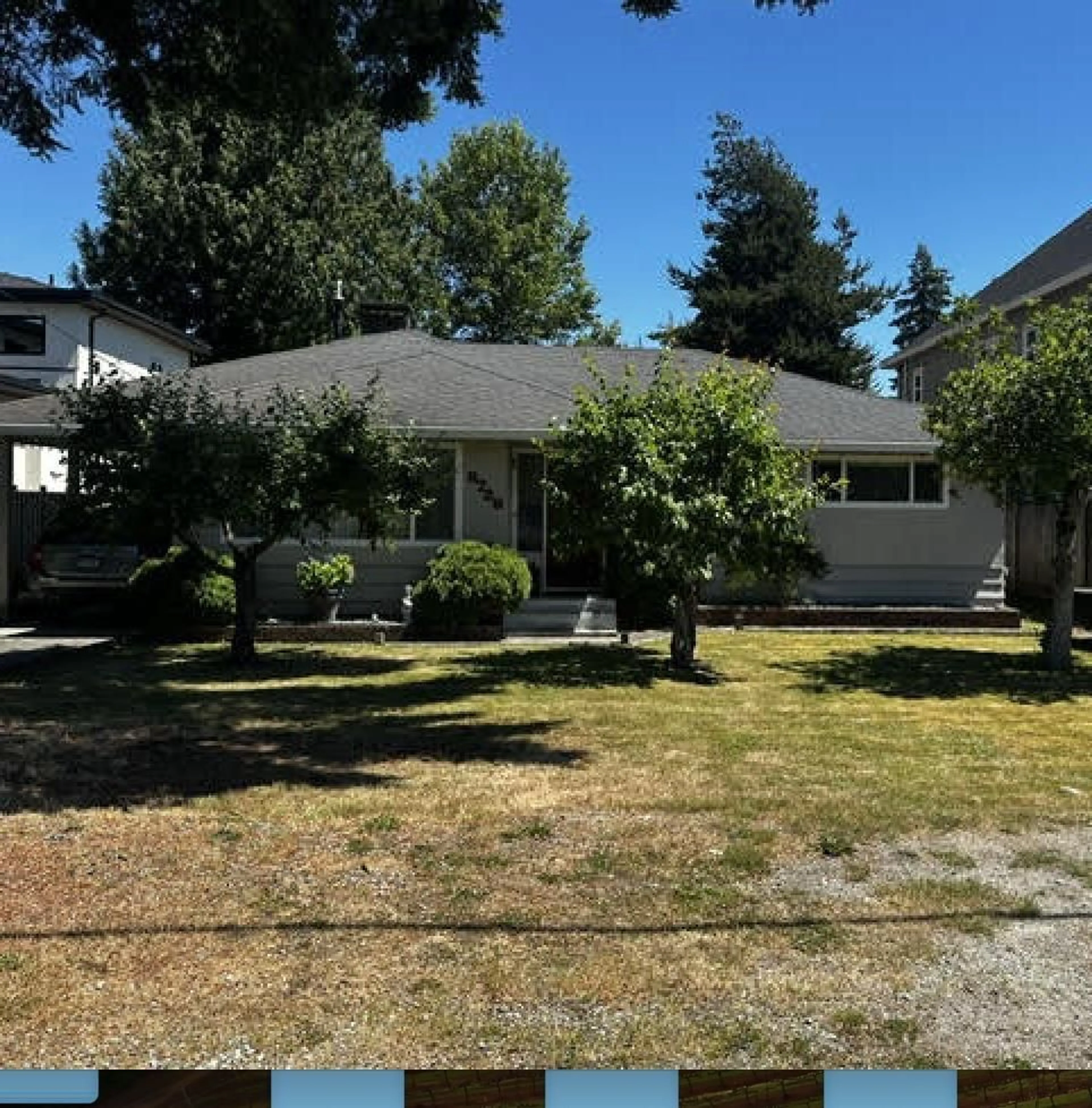 A pic from outside/outdoor area/front of a property/back of a property/a pic from drone, street for 8726 154B STREET, Surrey British Columbia V3S3P1