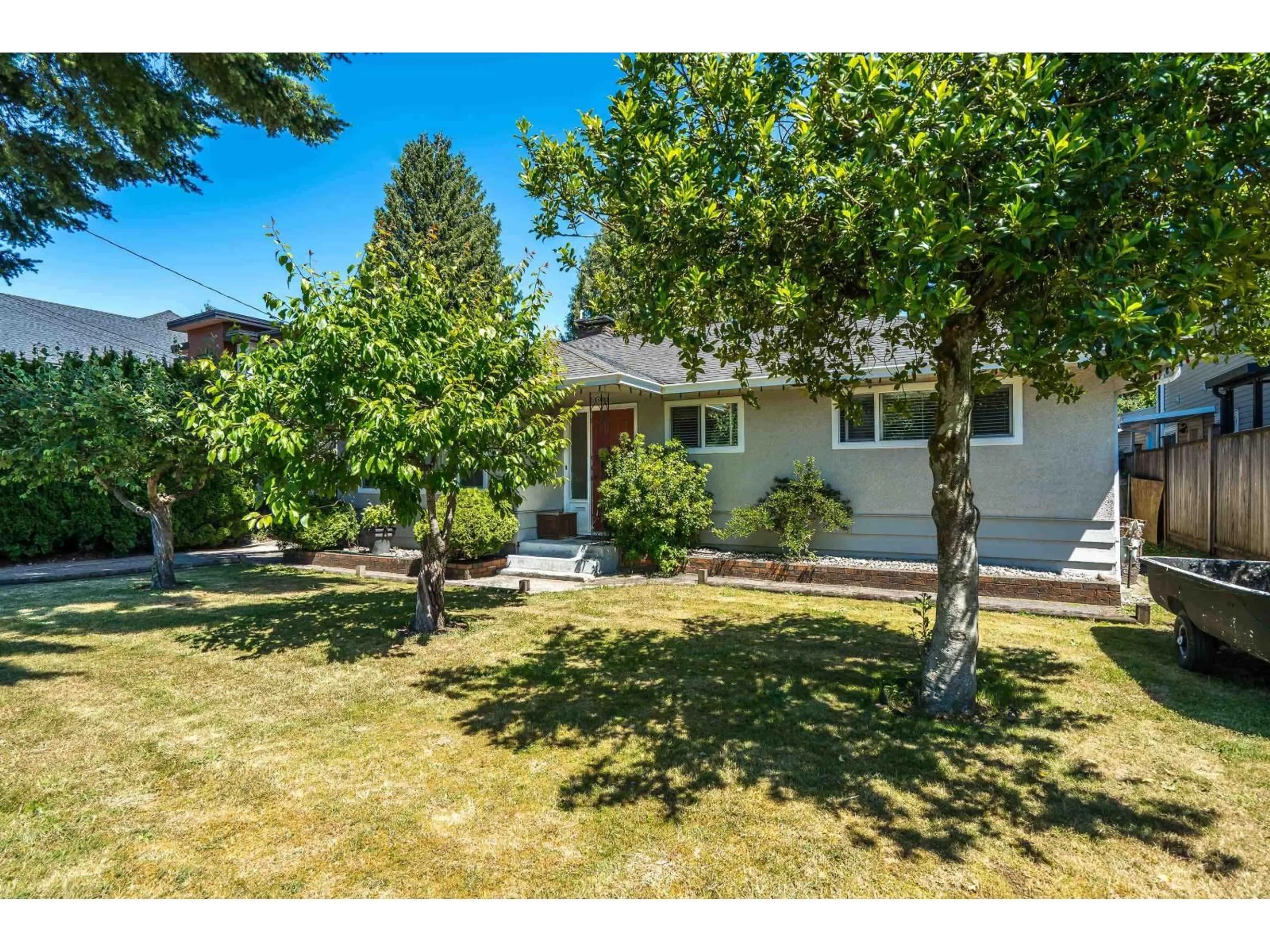 A pic from outside/outdoor area/front of a property/back of a property/a pic from drone, street for 8726 154B STREET, Surrey British Columbia V3S3P1