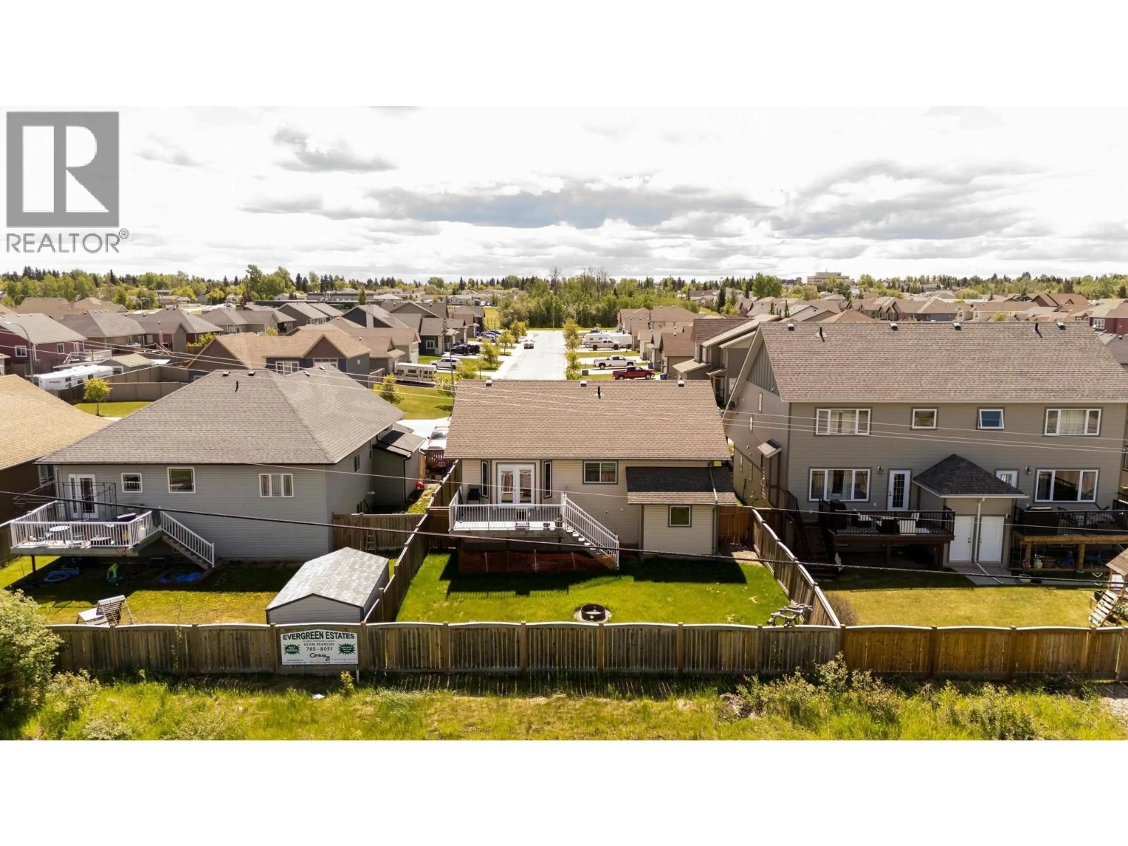 A pic from outside/outdoor area/front of a property/back of a property/a pic from drone, unknown for 9704 118 AVENUE, Fort St. John British Columbia V1J0E9