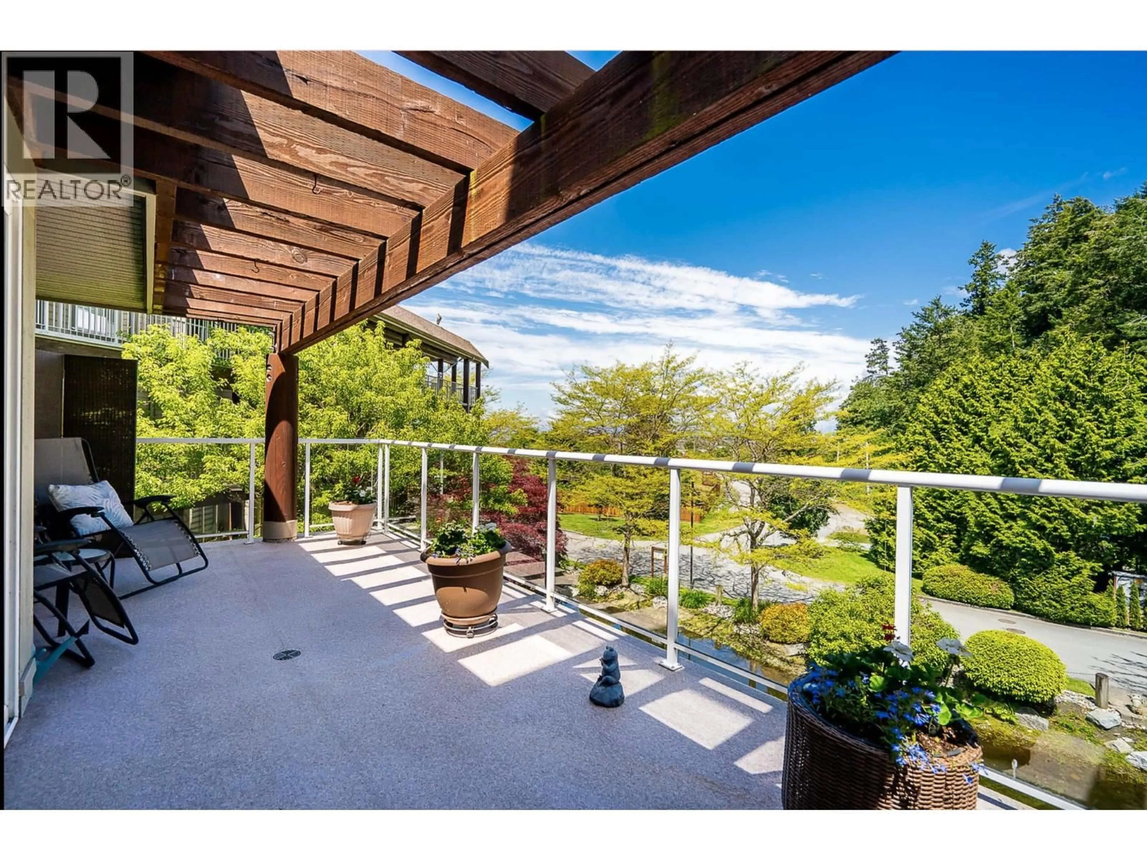 Patio, water/lake/river/ocean view for 318 - 1120 TSATSU SHORES DRIVE, Delta British Columbia V4M4G3