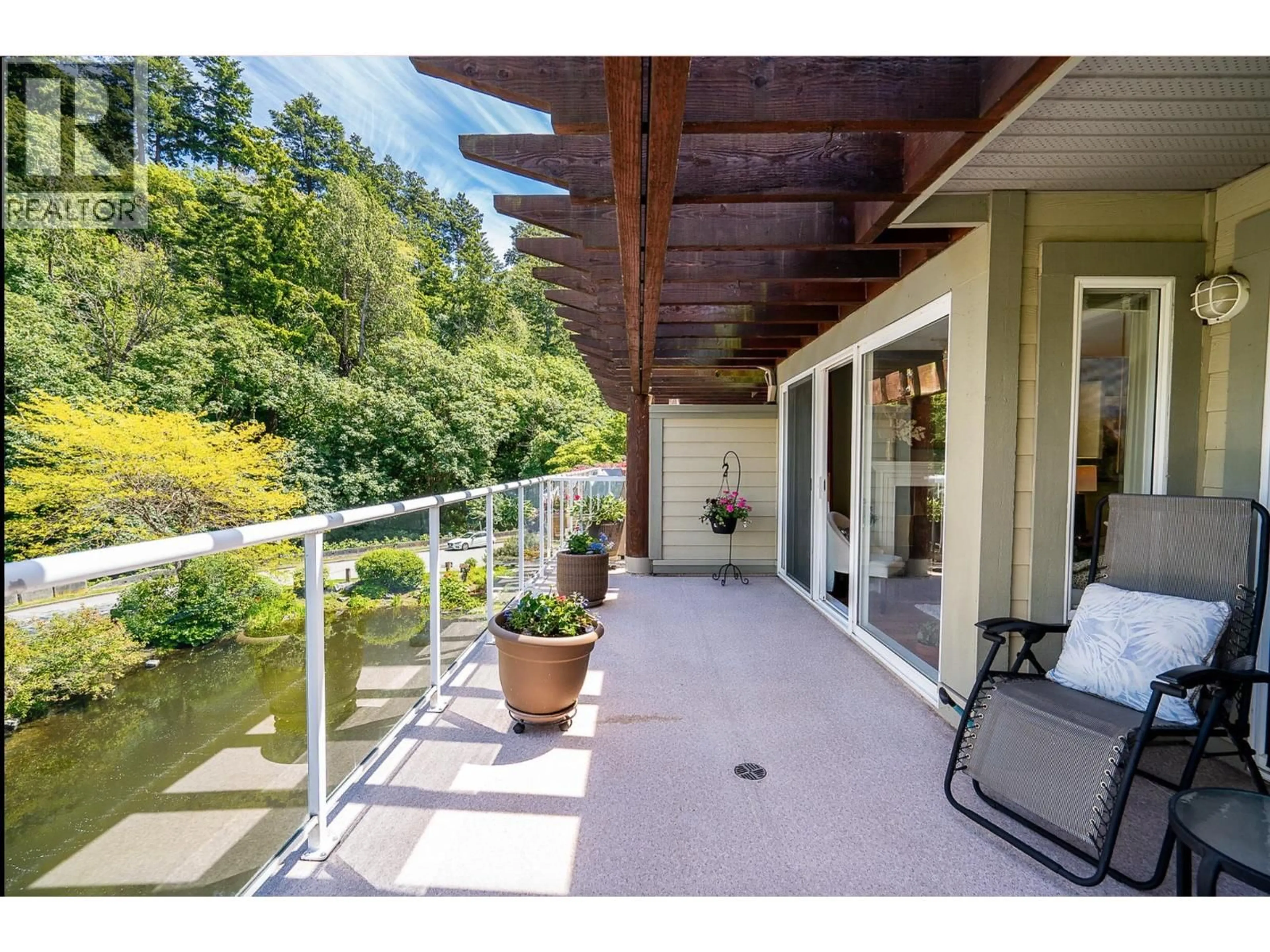 Patio, water/lake/river/ocean view for 318 - 1120 TSATSU SHORES DRIVE, Delta British Columbia V4M4G3