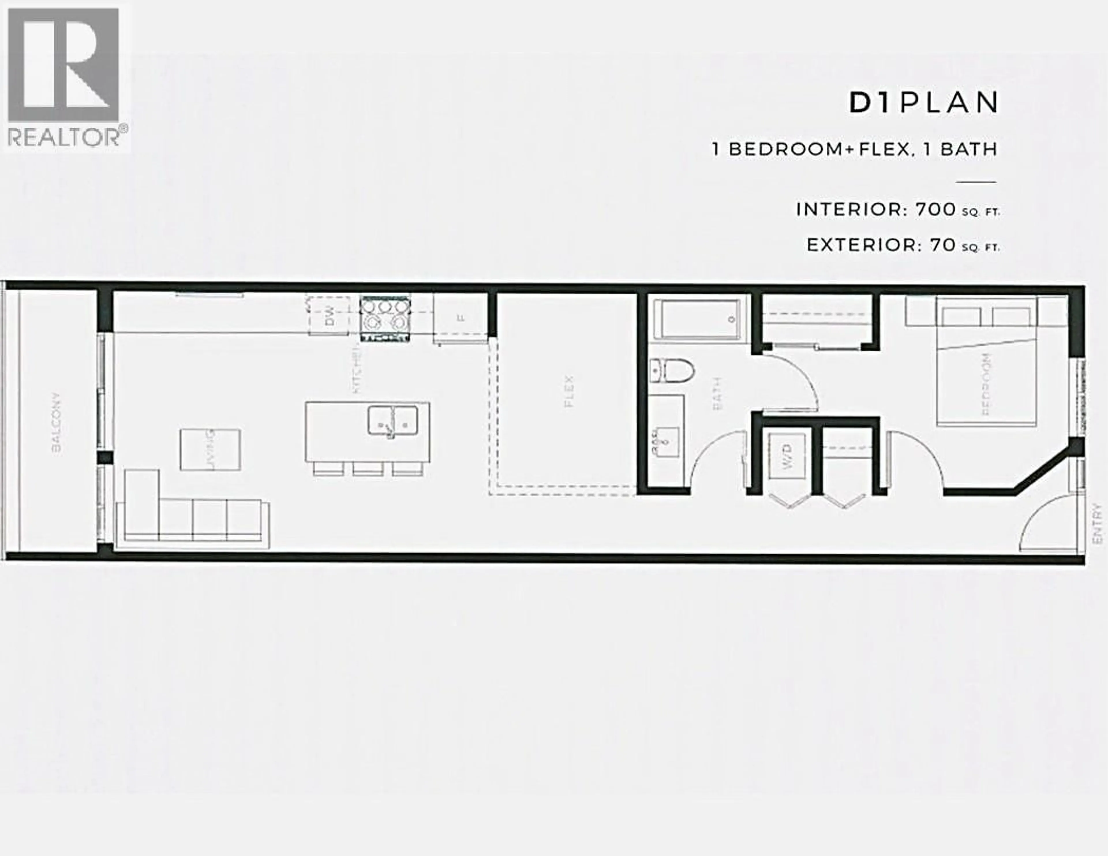 Floor plan for 307 - 1365 PEMBERTON AVENUE, Squamish British Columbia V8B1B7