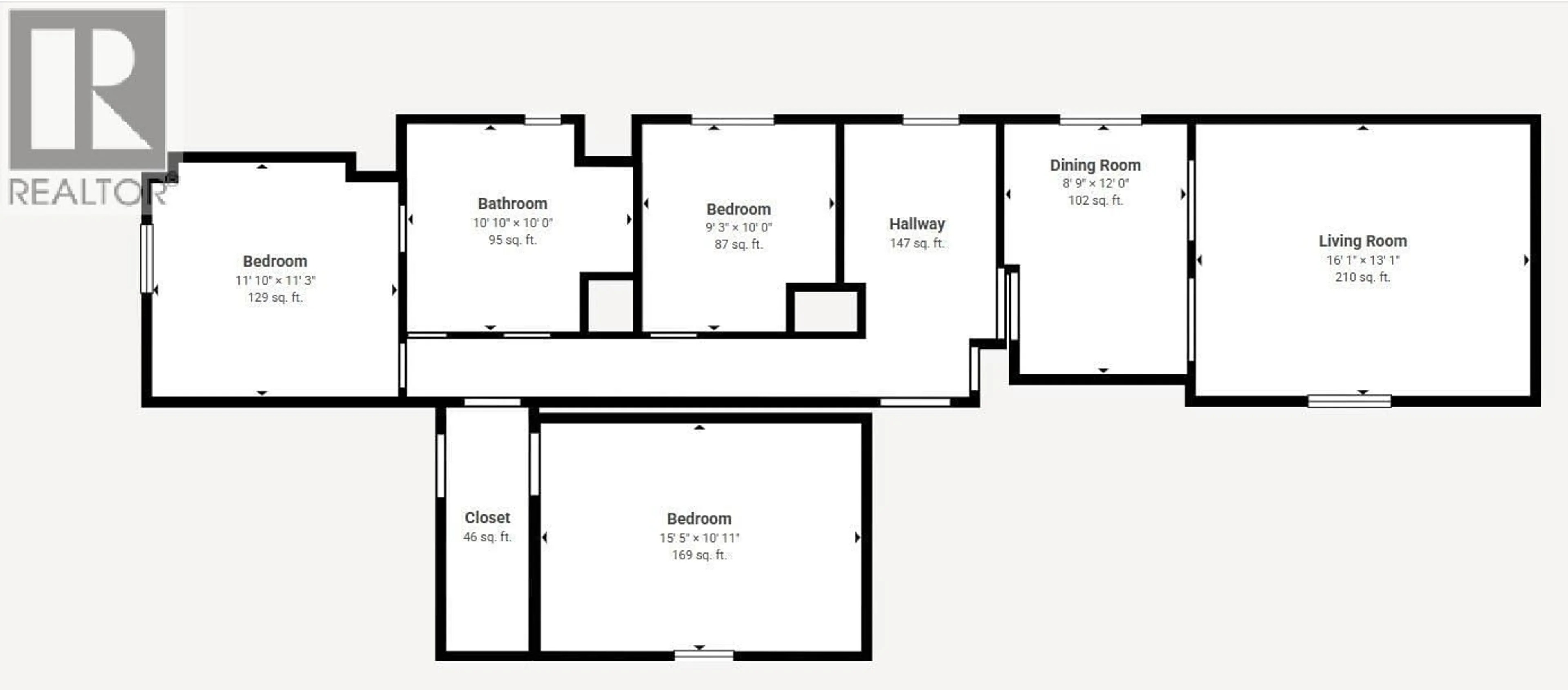 Floor plan for 32 - 602 ELM STREET, Quesnel British Columbia V2J3X1