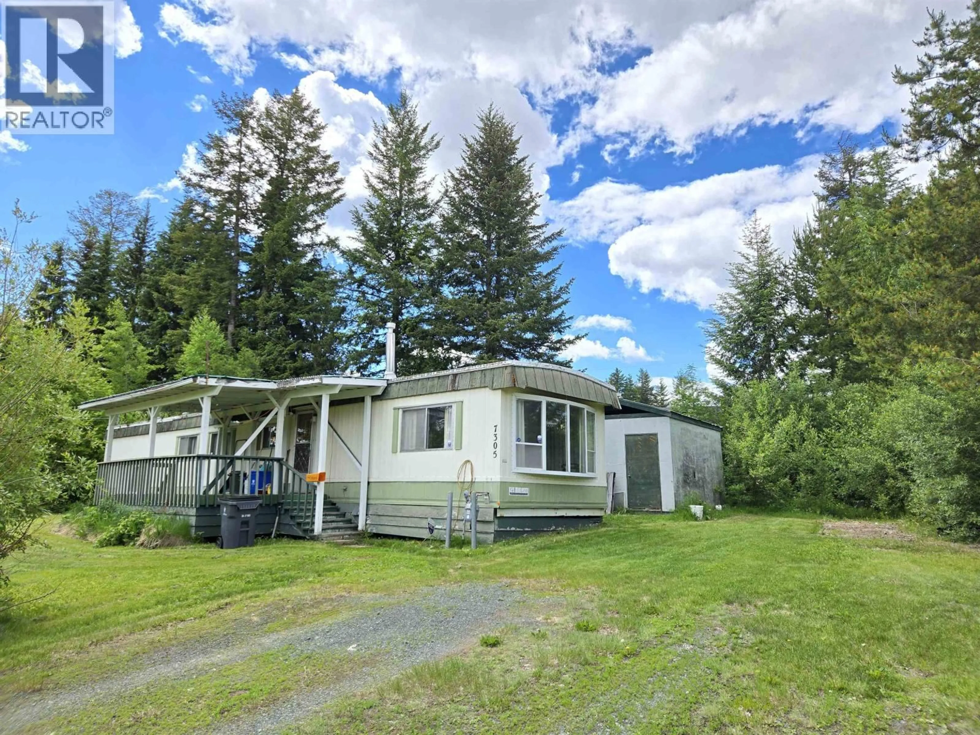 A pic from outside/outdoor area/front of a property/back of a property/a pic from drone, unknown for 7305 EUGENE ROAD, Prince George British Columbia V2N5P6