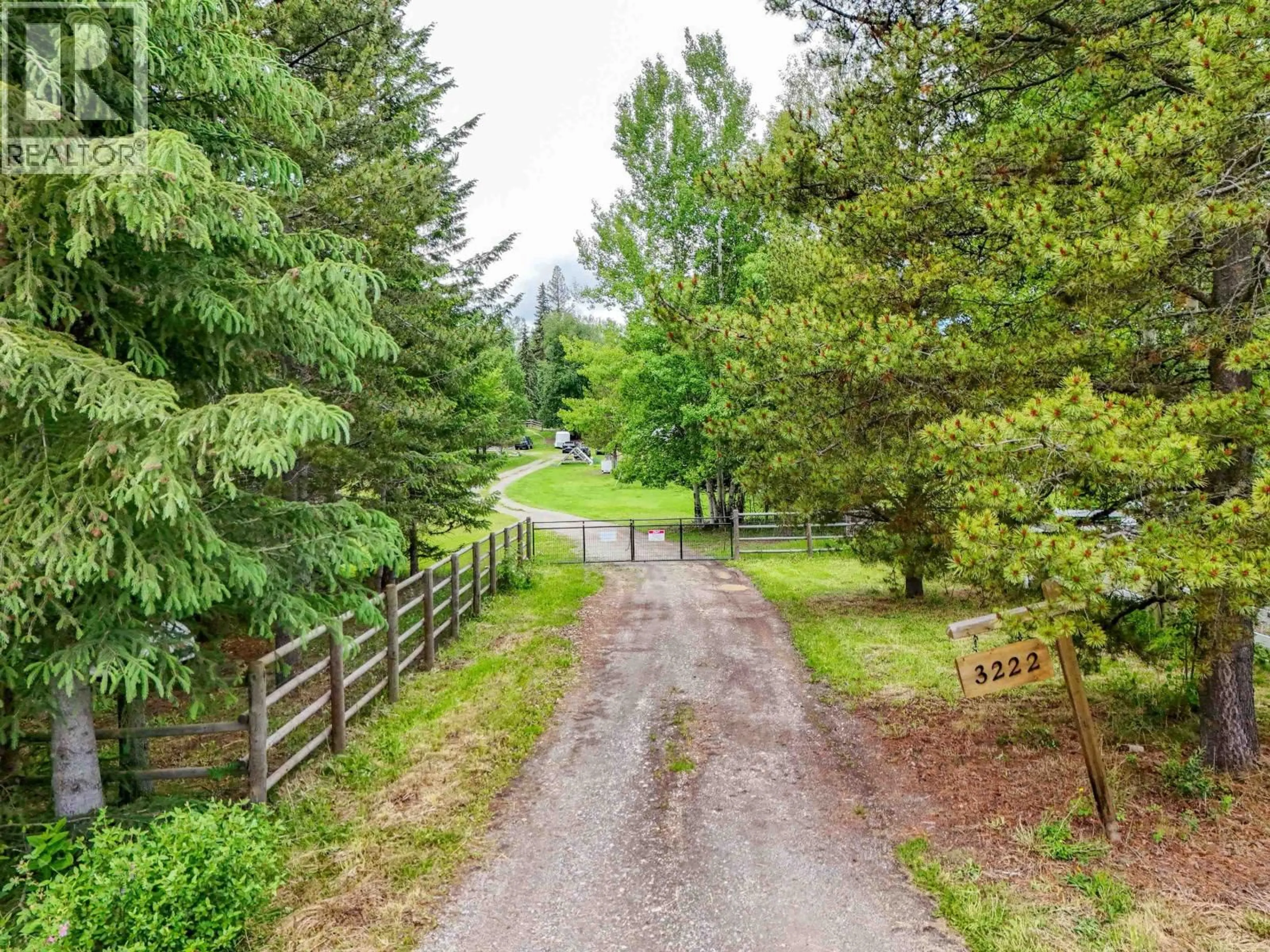 A pic from outside/outdoor area/front of a property/back of a property/a pic from drone, forest/trees view for 3222 HAYMAN CRESCENT, Quesnel British Columbia V2J6K7
