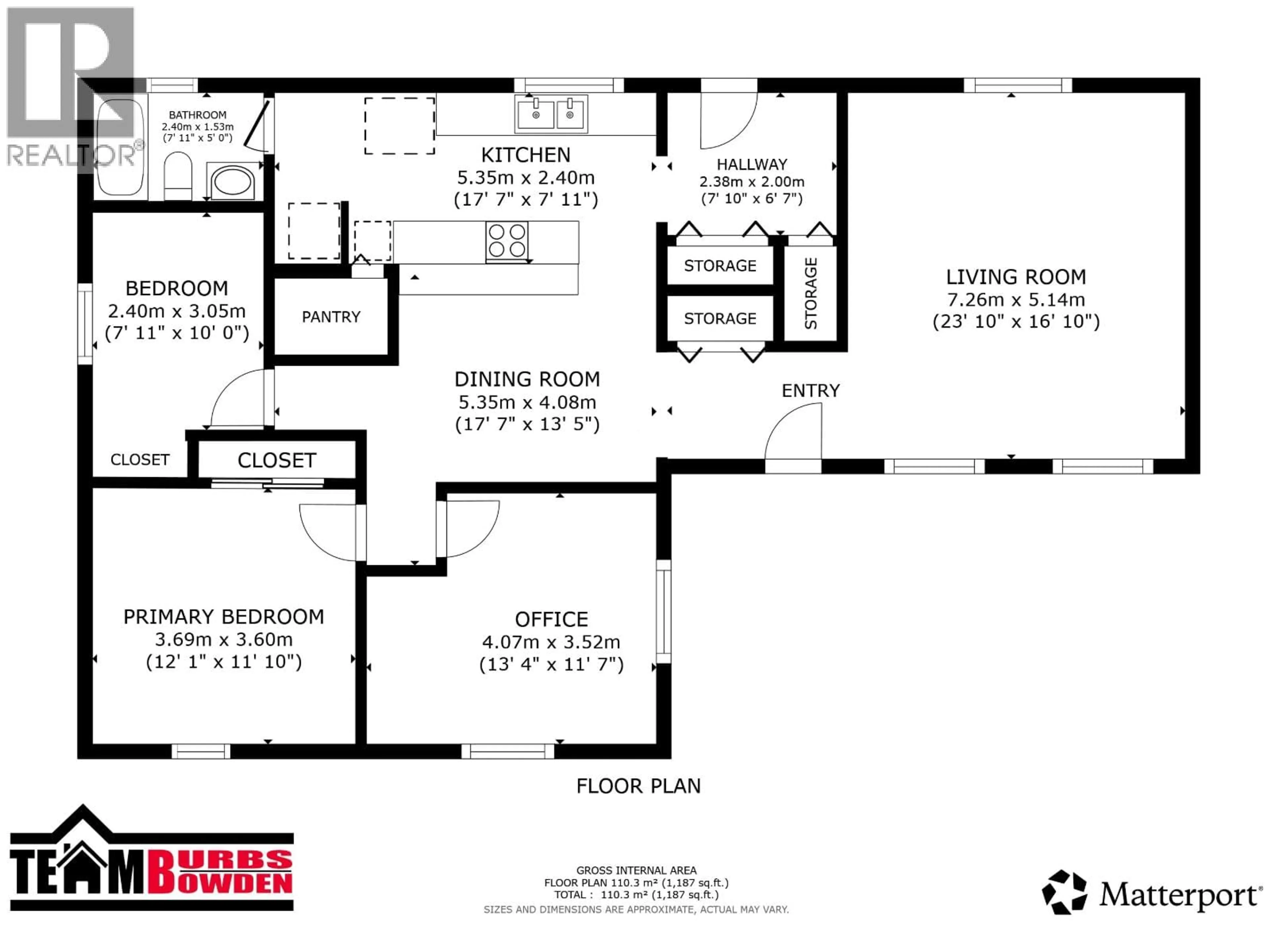 Floor plan for 3222 HAYMAN CRESCENT, Quesnel British Columbia V2J6K7