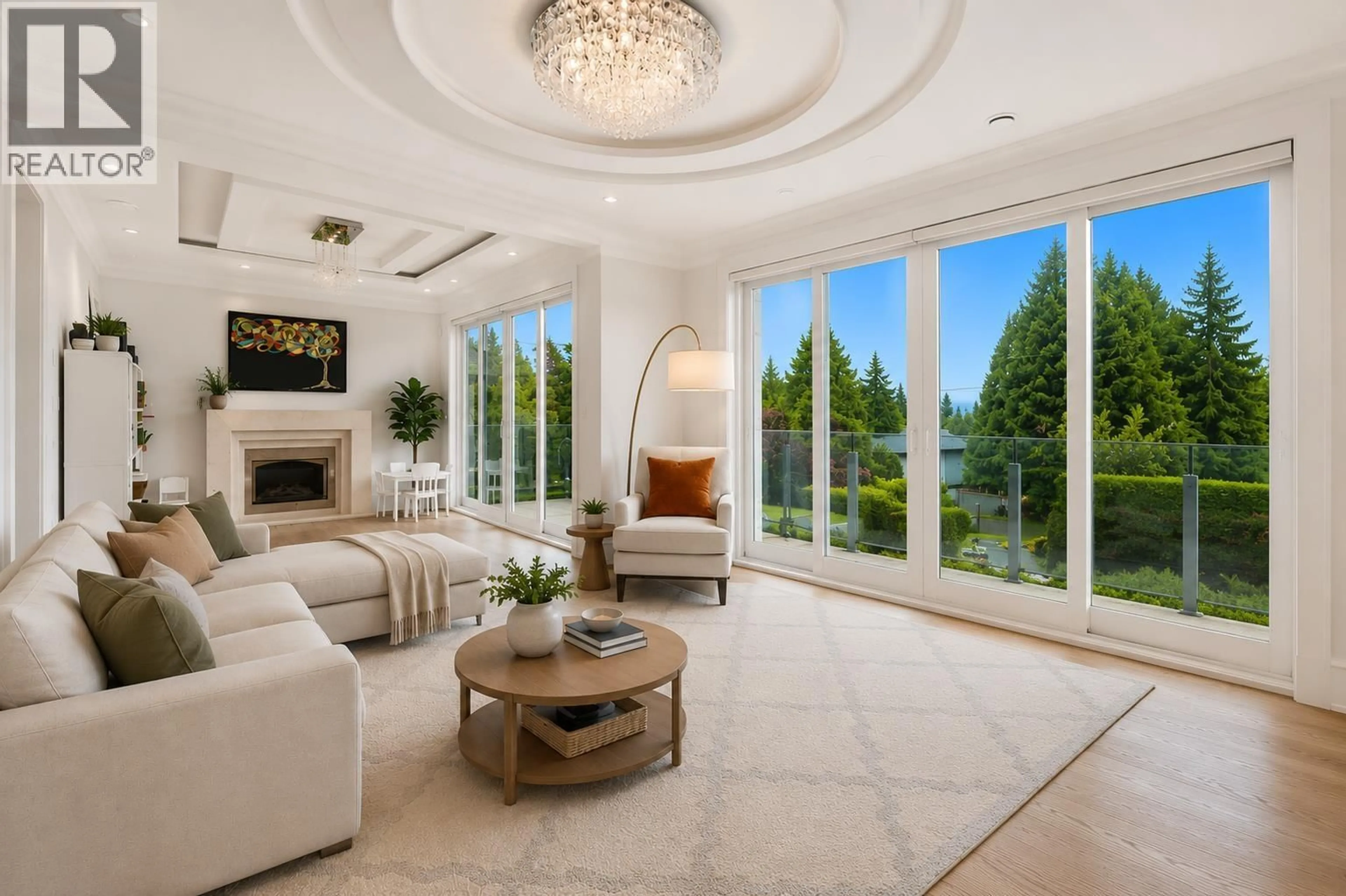 Living room with furniture, ceramic/tile floor for 6591 SUMAS DRIVE, Burnaby British Columbia V5B2V1