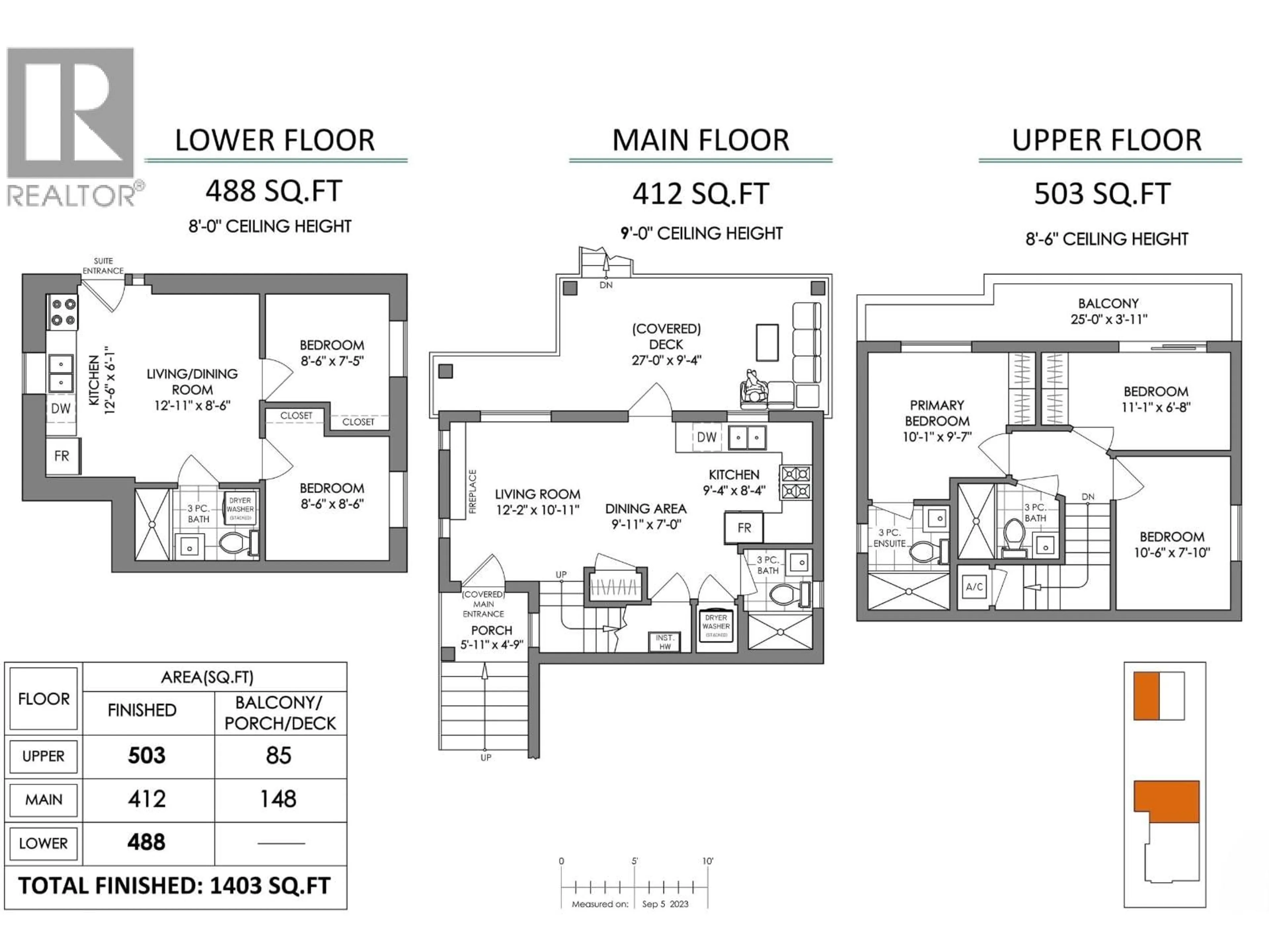 Floor plan for 4328 GLADSTONE STREET, Vancouver British Columbia V5N4Z5