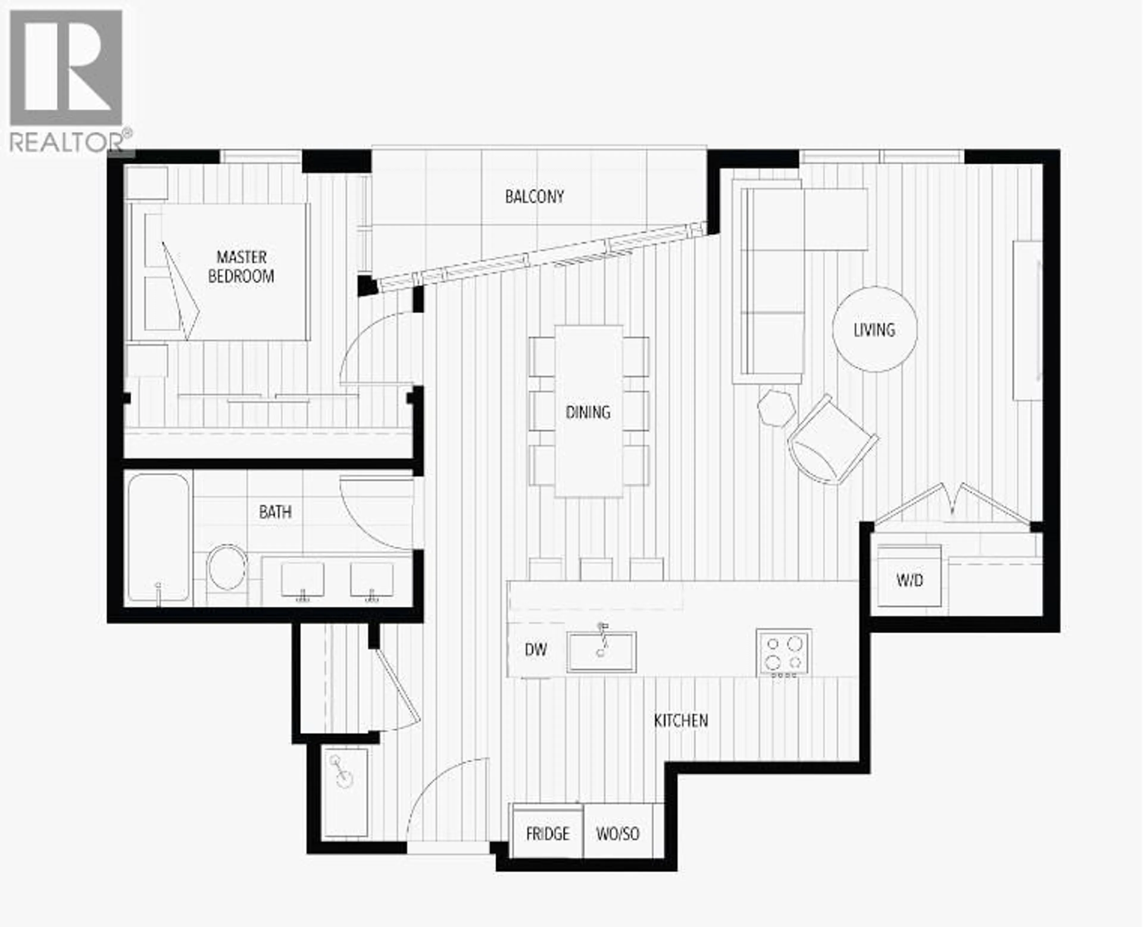 Floor plan for 303 - 2888 ARBUTUS STREET, Vancouver British Columbia V6J0J1