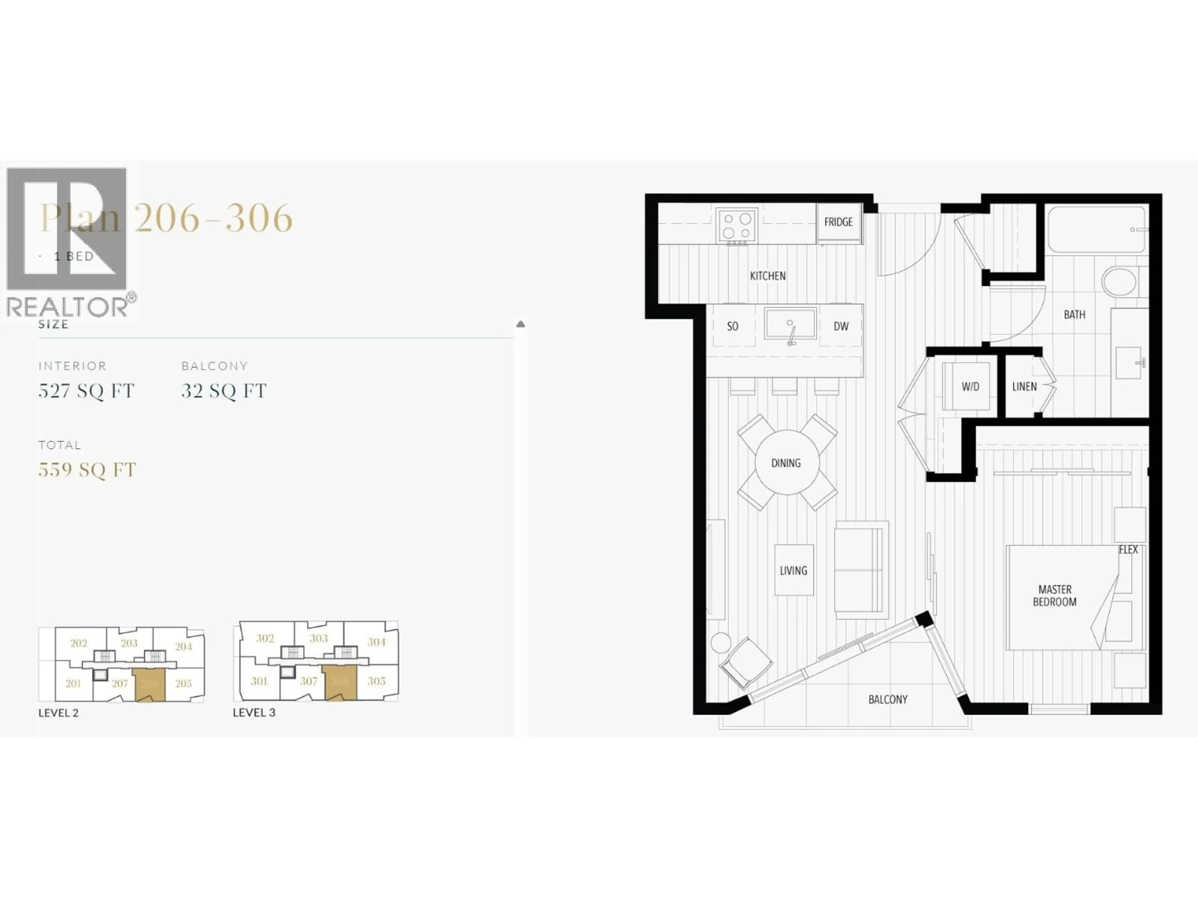 Floor plan for 206 - 2888 ARBUTUS STREET, Vancouver British Columbia V6J0J1