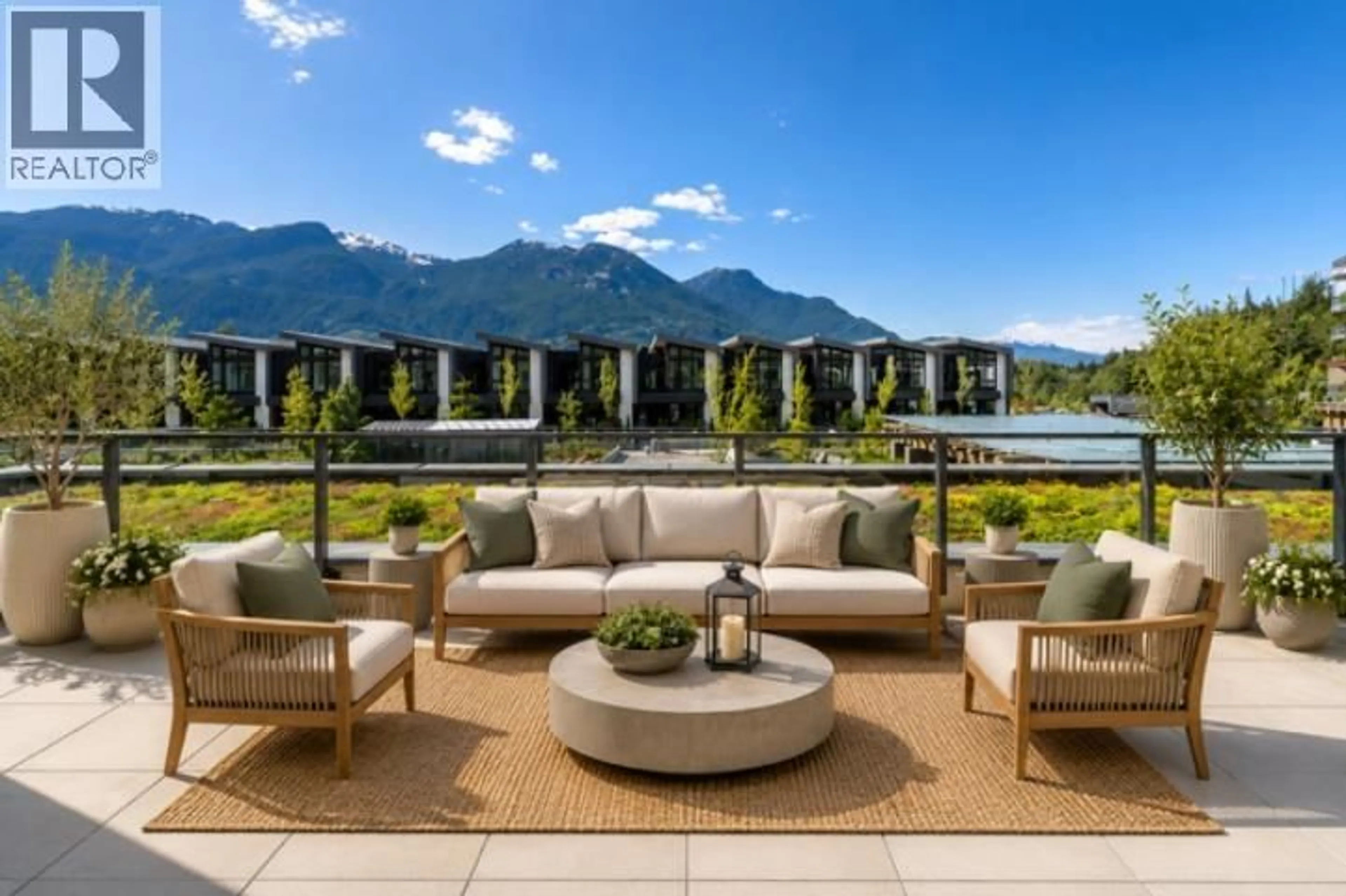 Patio, mountain view for 211 - 1504 SCOTT CRESCENT, Squamish British Columbia V8B1G7