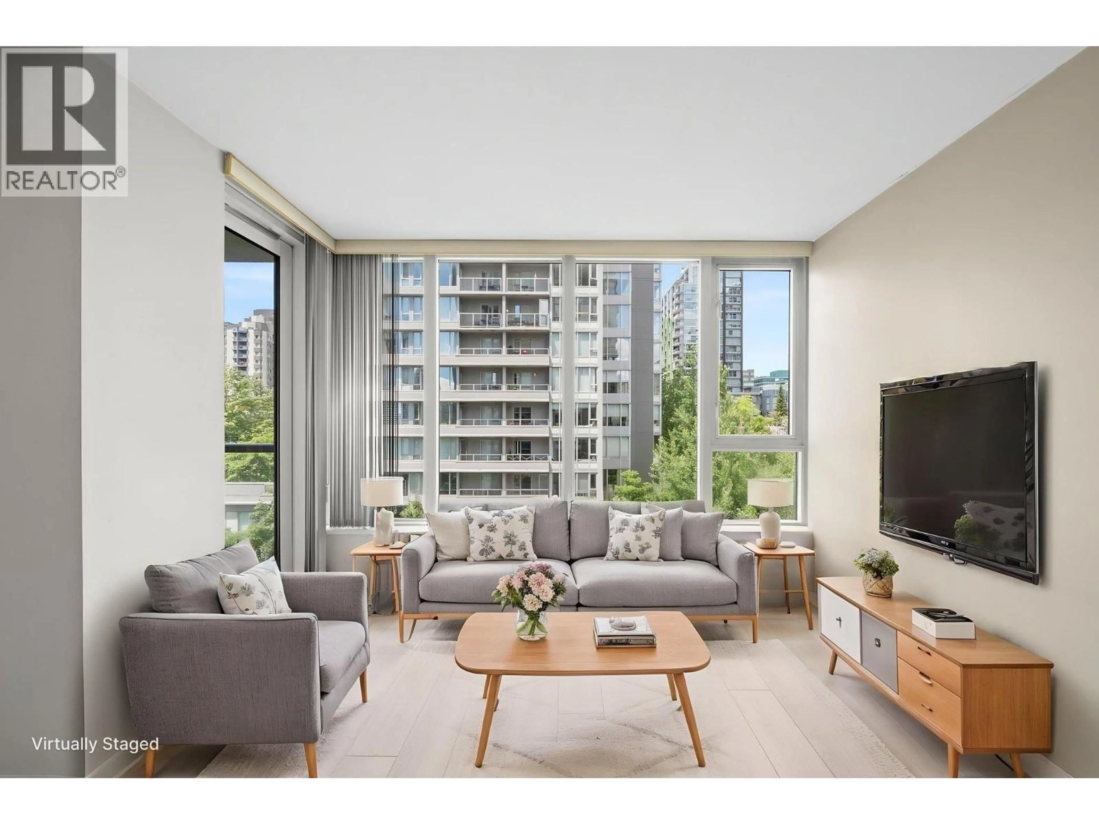 Living room with furniture, unknown for 601 - 1010 RICHARDS STREET, Vancouver British Columbia V6B1G2