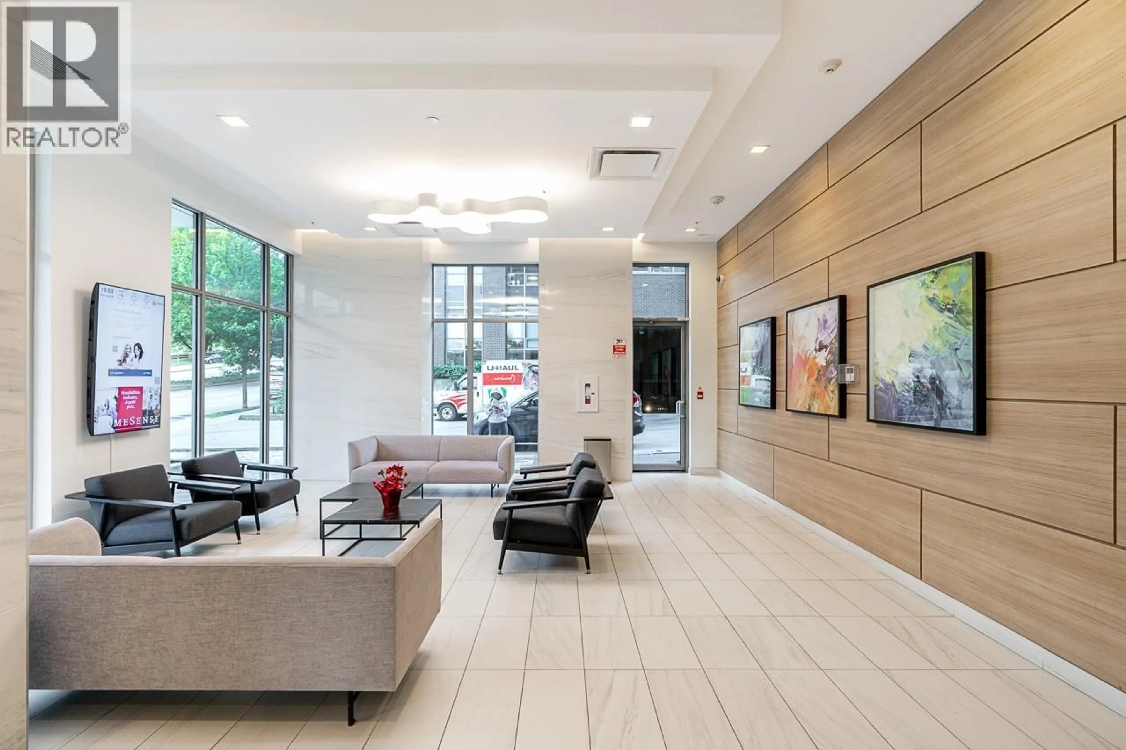 Lobby for 1806 - 5515 BOUNDARY ROAD, Vancouver British Columbia V5R0E3