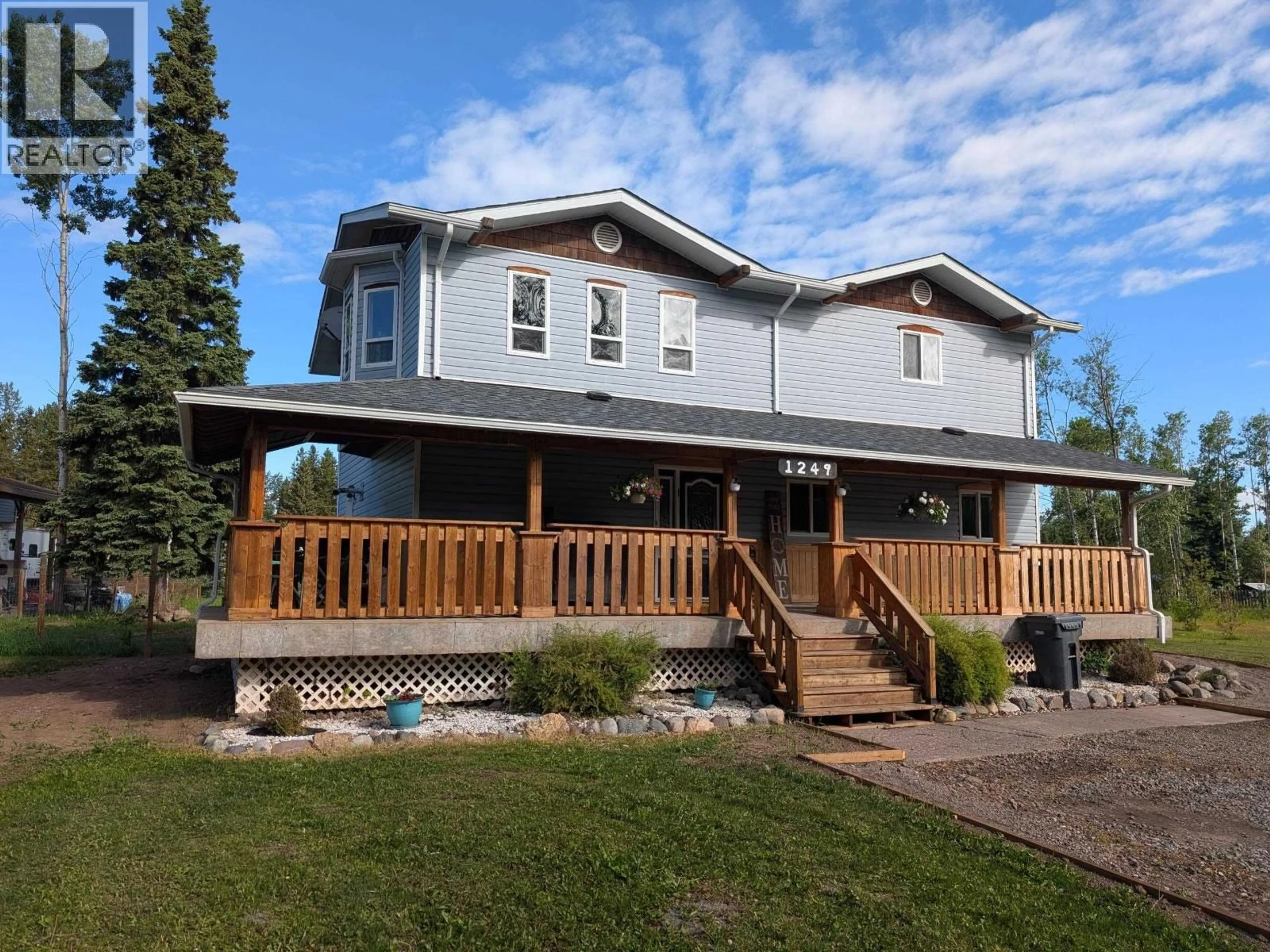 Home with vinyl exterior material, unknown for 1249 FIR CRESCENT, Telkwa British Columbia V0J2X0