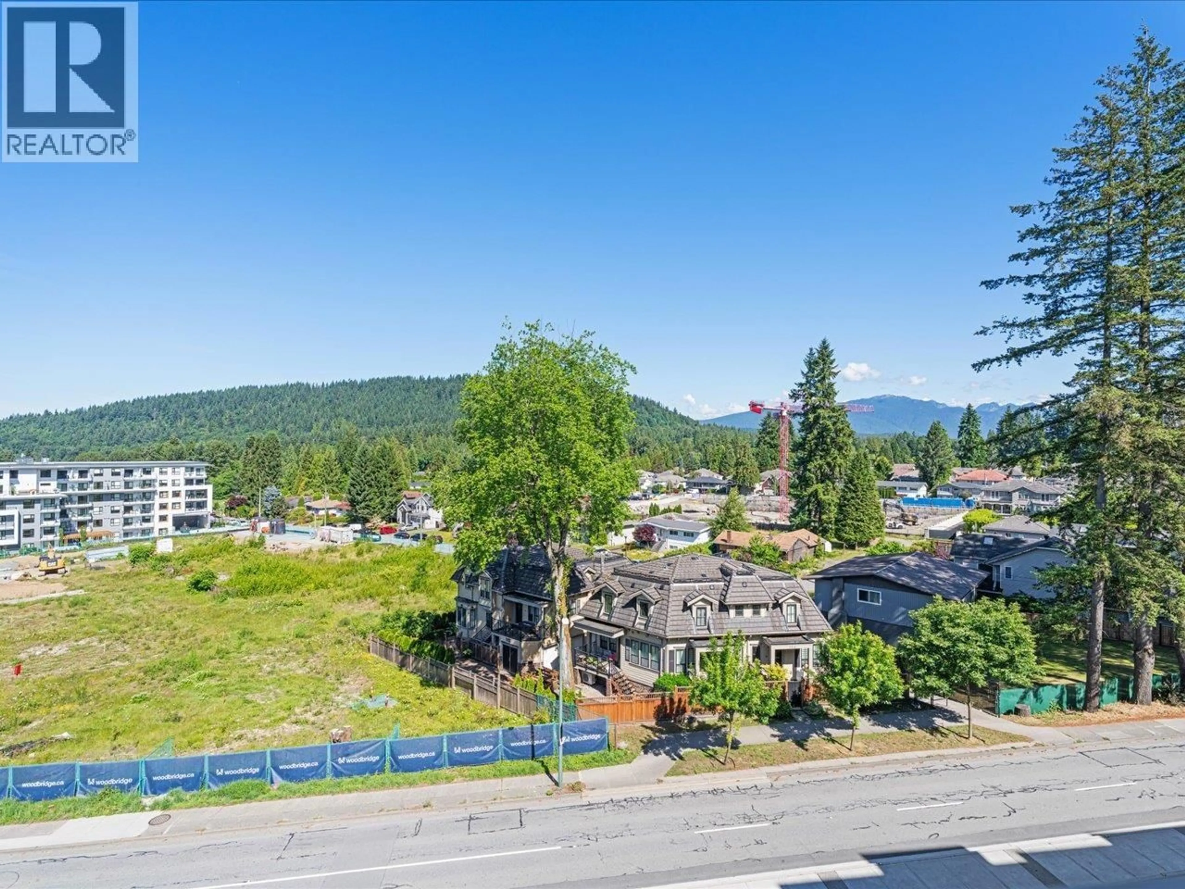 A pic from outside/outdoor area/front of a property/back of a property/a pic from drone, mountain view for 509 - 721 ANSKAR COURT, Coquitlam British Columbia V3J0L4