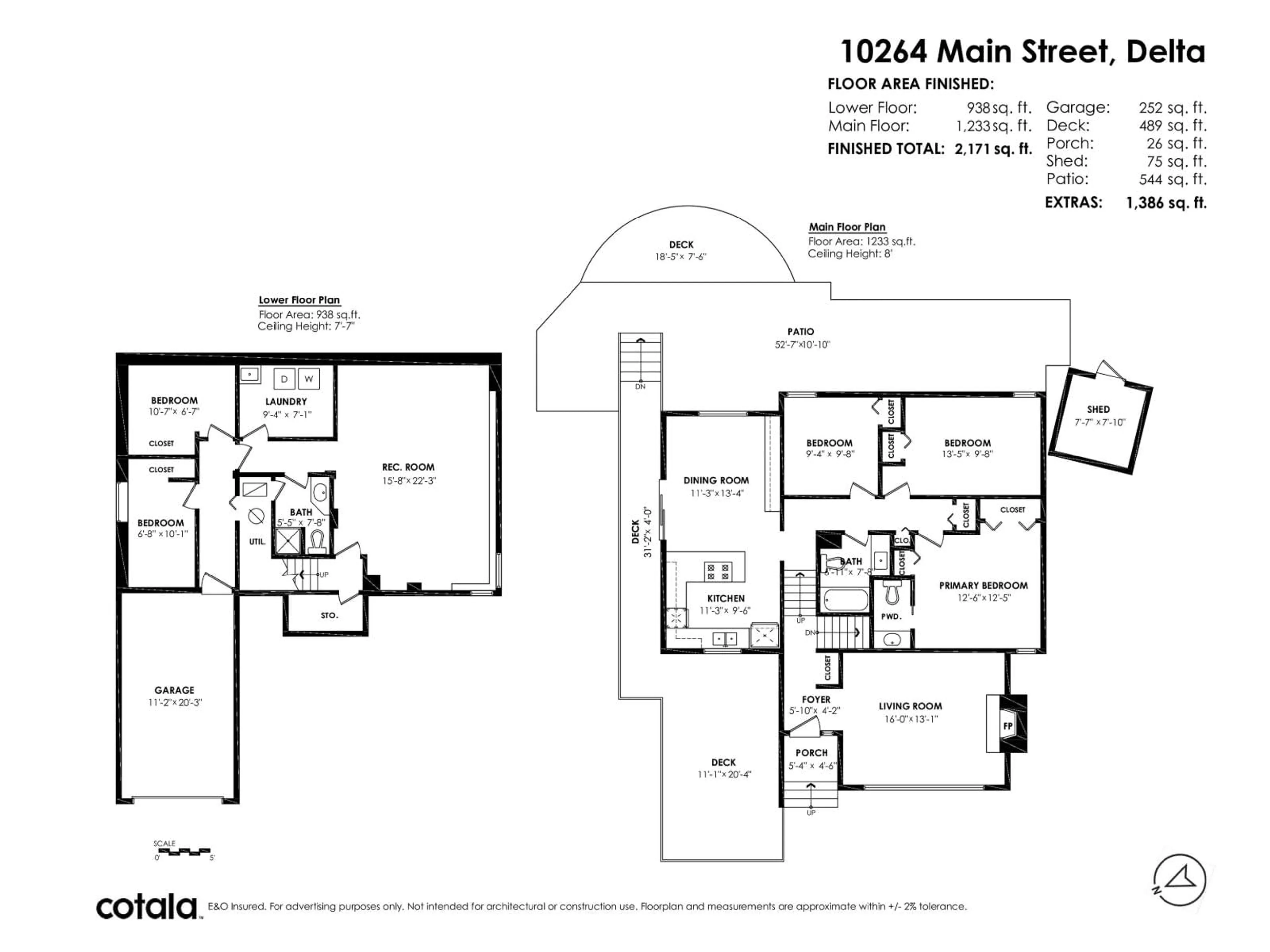 Floor plan for 10264 MAIN STREET, Delta British Columbia V4C7H3