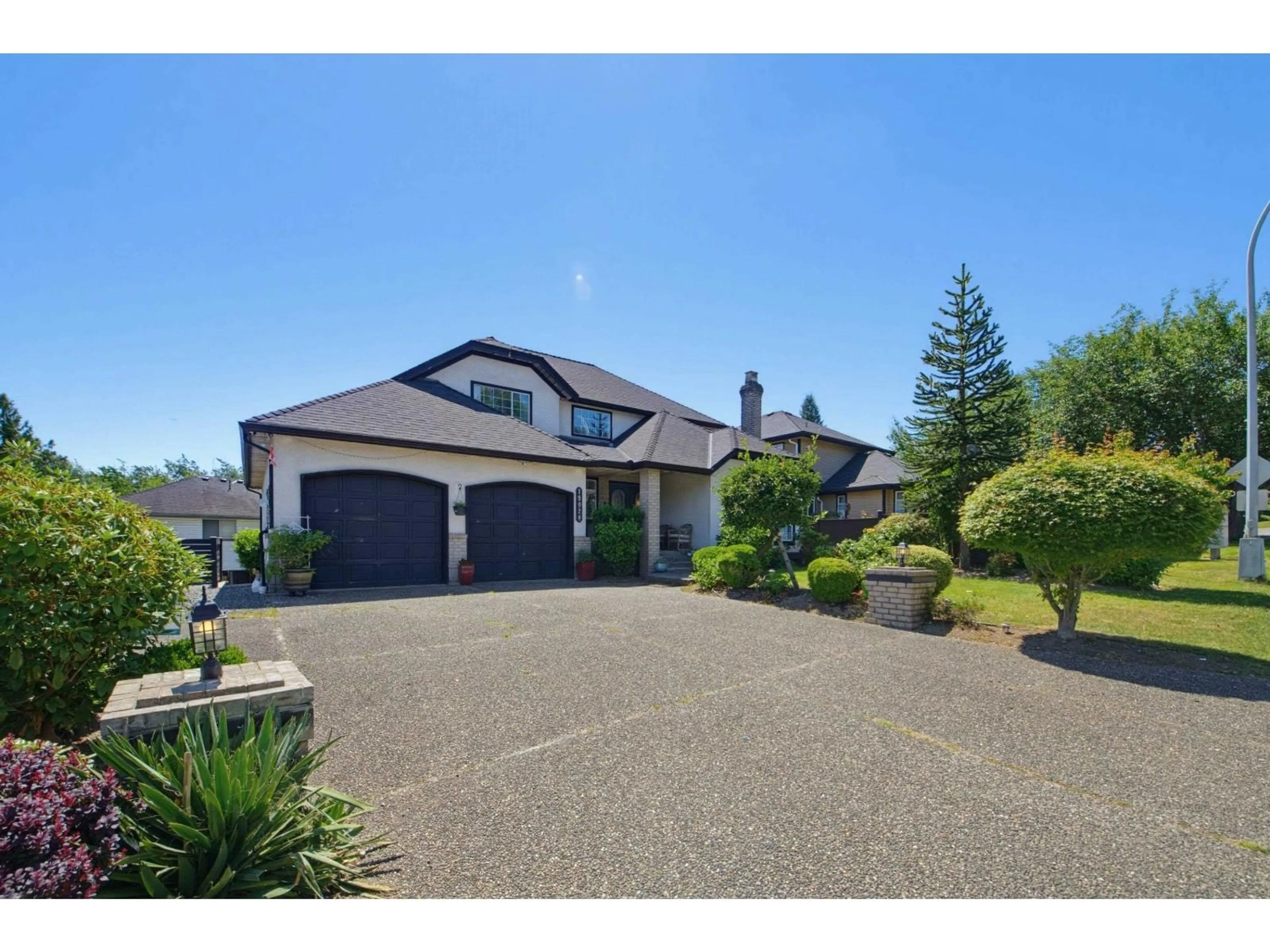 A pic from outside/outdoor area/front of a property/back of a property/a pic from drone, street for 19028 58 AVENUE, Surrey British Columbia V3S7M3