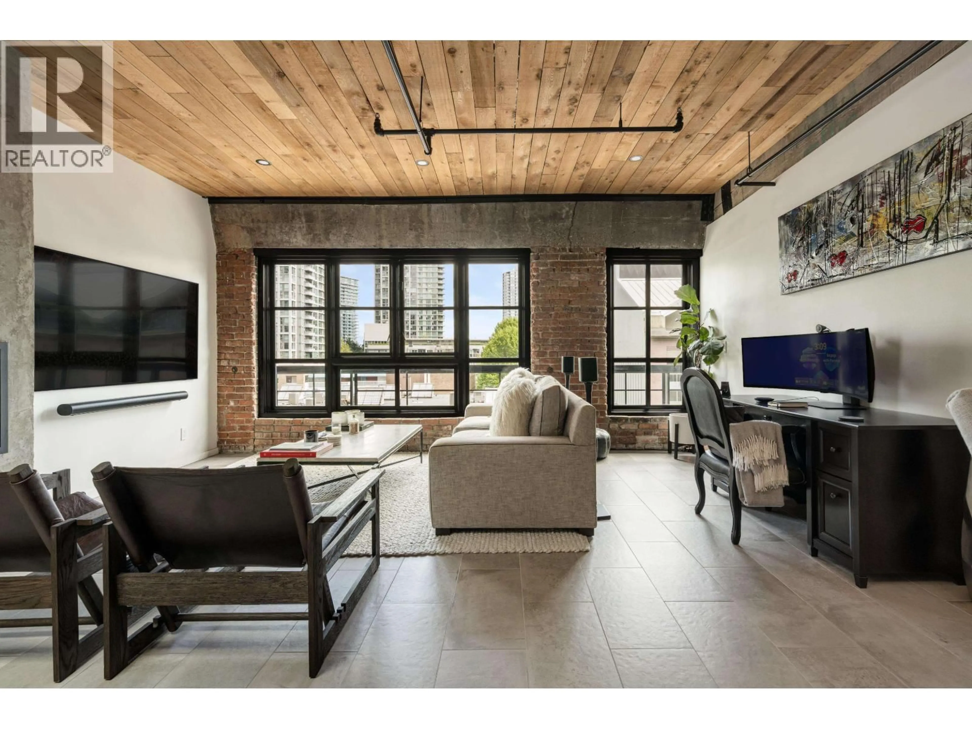 Living room with furniture, unknown for 407 - 1066 HAMILTON STREET, Vancouver British Columbia V6B2R9