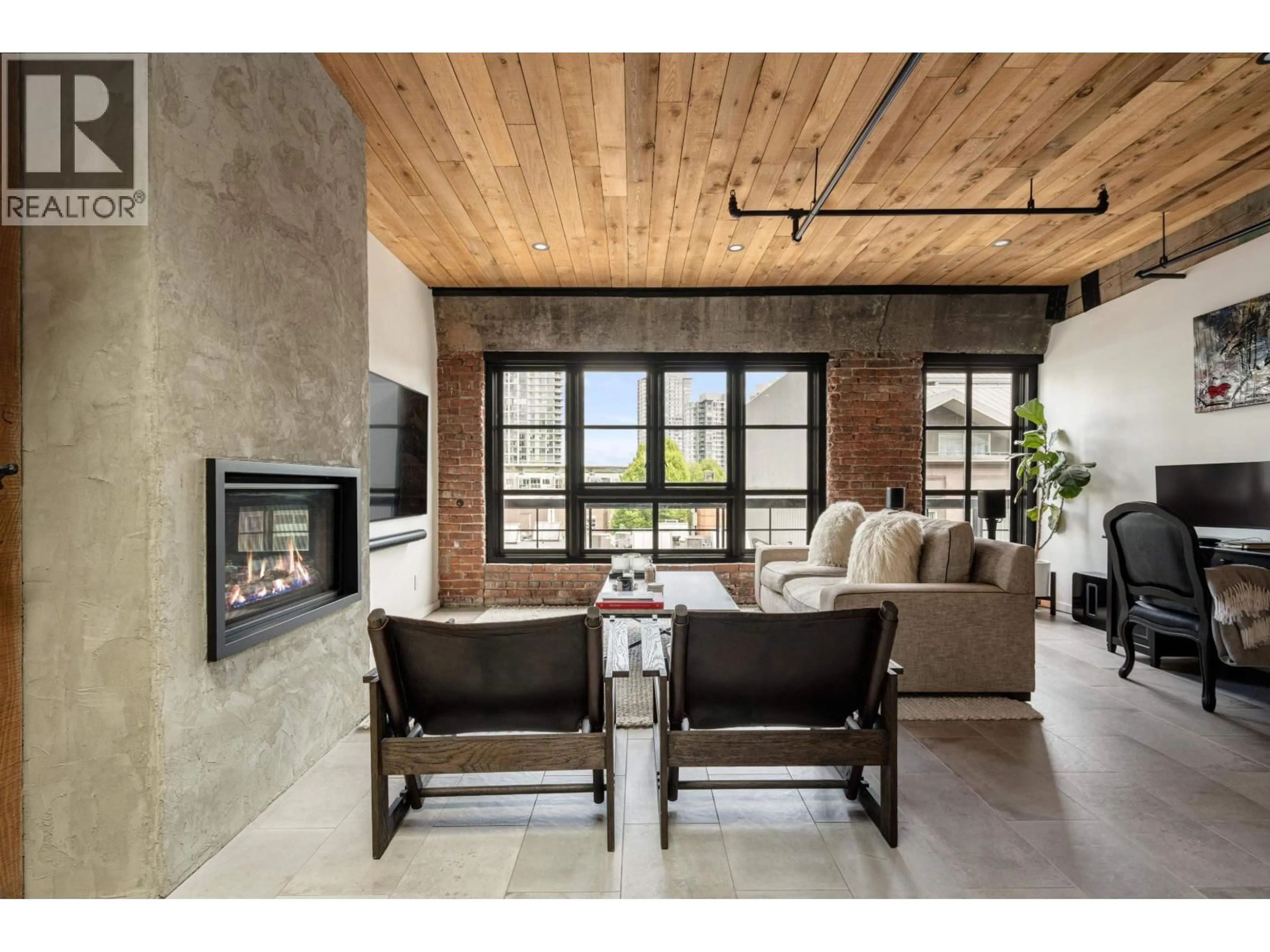 Living room with furniture, unknown for 407 - 1066 HAMILTON STREET, Vancouver British Columbia V6B2R9