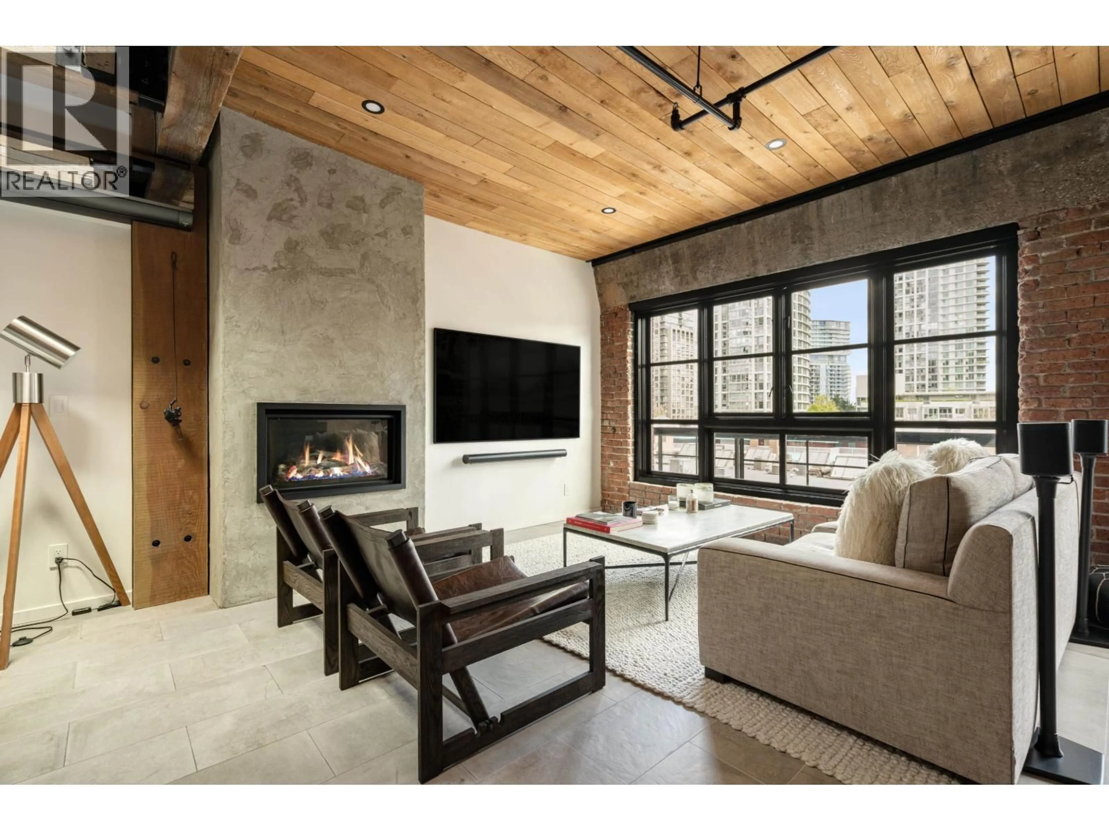 Living room with furniture, unknown for 407 - 1066 HAMILTON STREET, Vancouver British Columbia V6B2R9