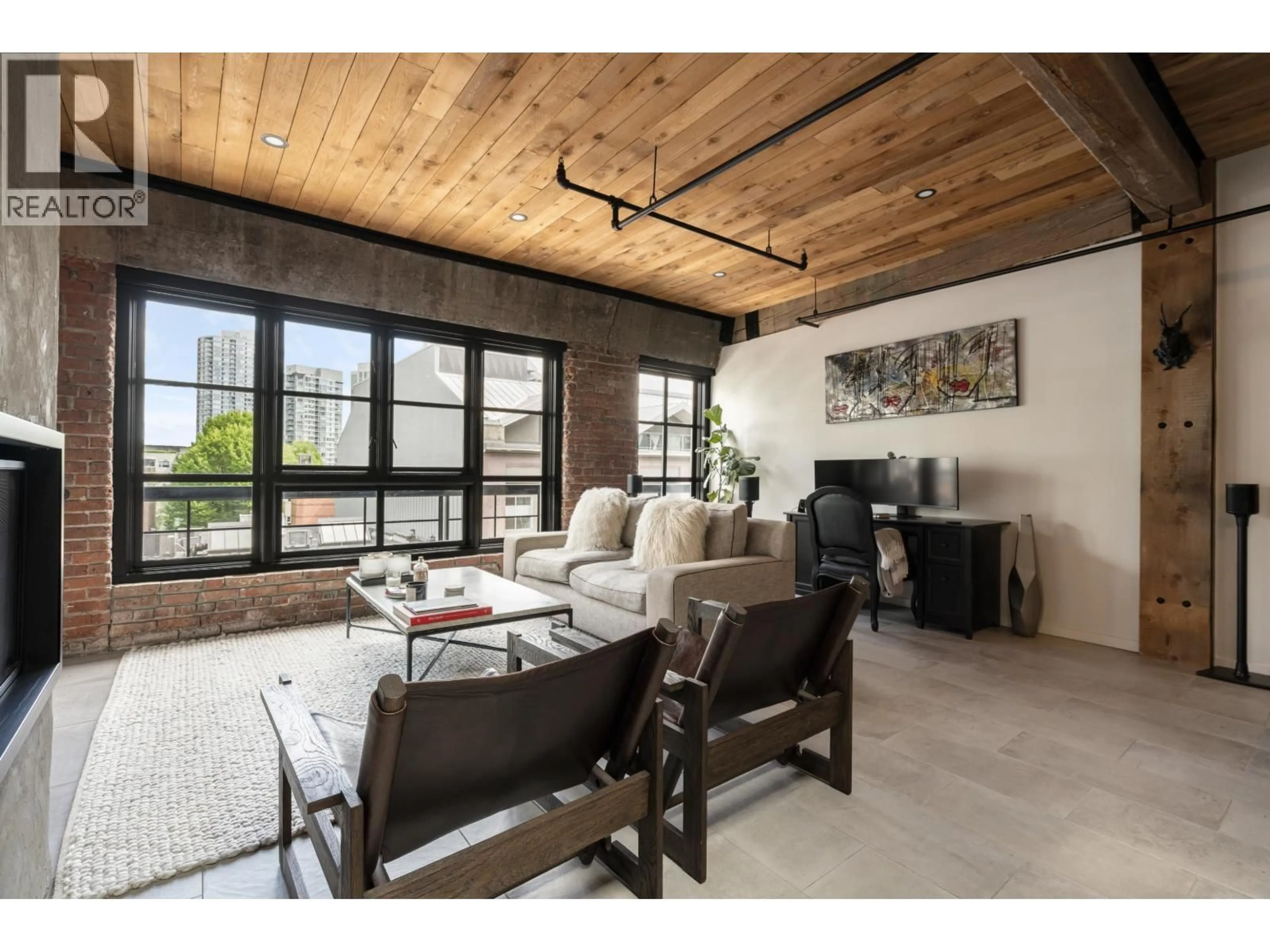 Living room with furniture, unknown for 407 - 1066 HAMILTON STREET, Vancouver British Columbia V6B2R9