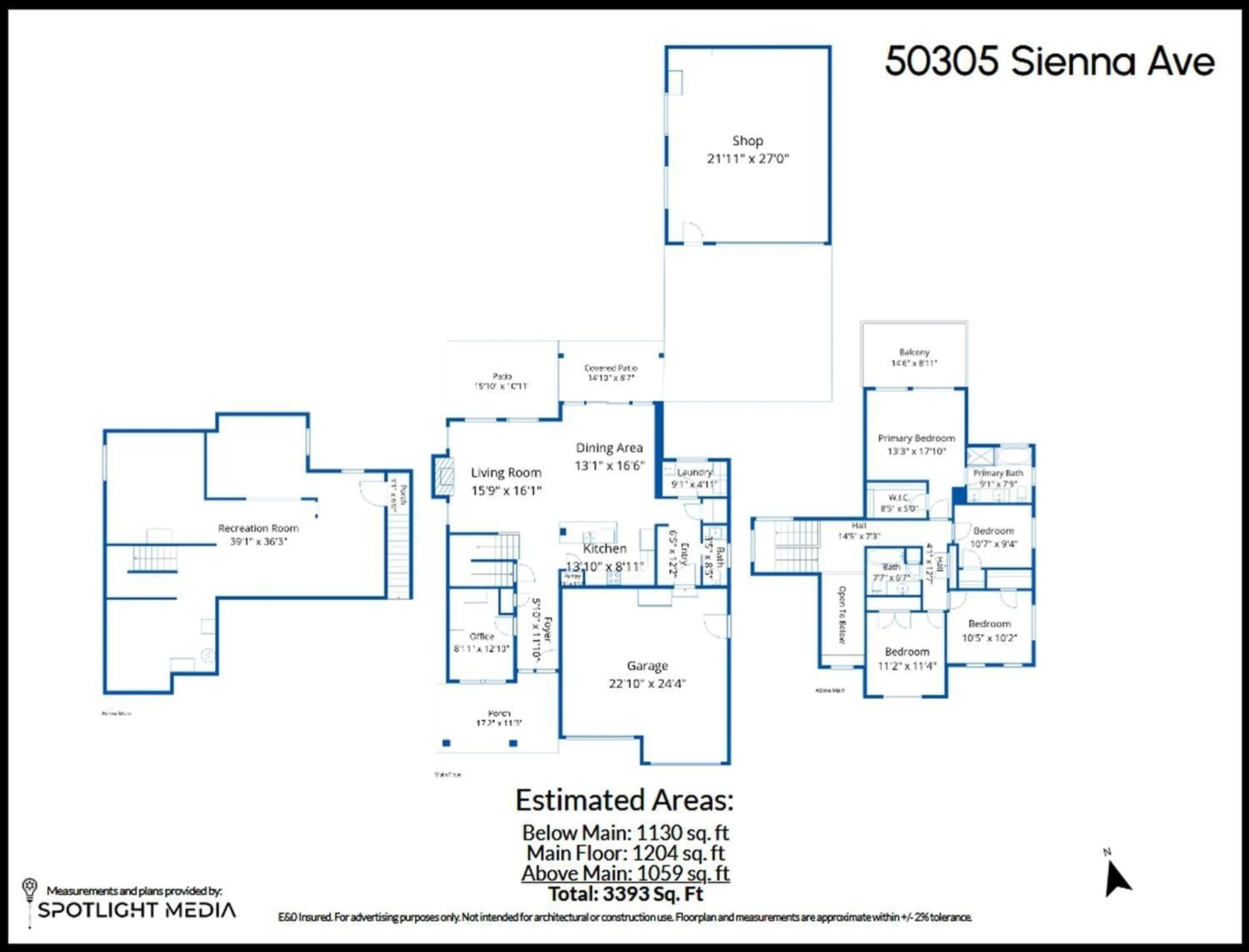 Floor plan for 50305 SIENNA AVENUE, Chilliwack British Columbia V4Z0C4