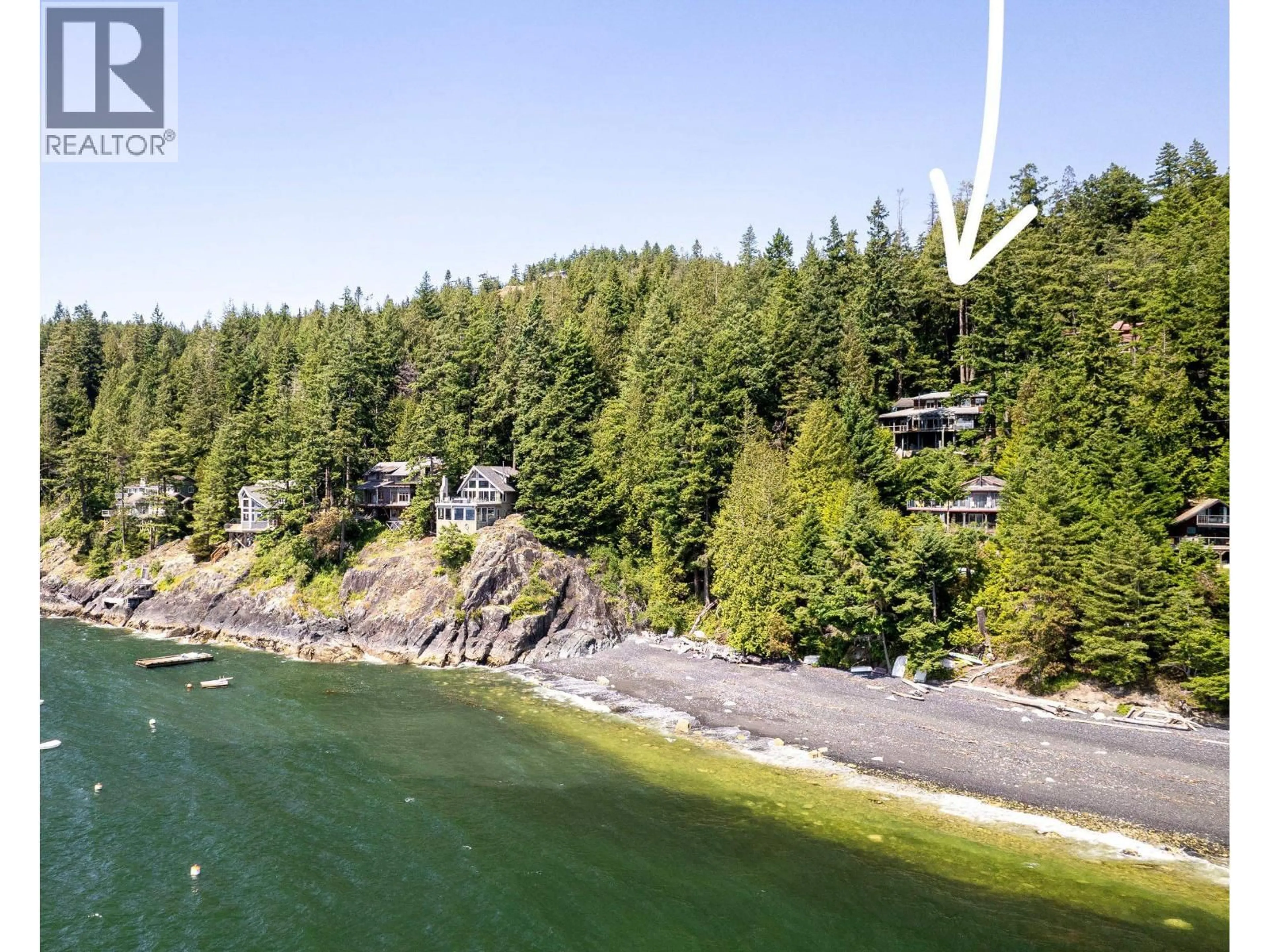 A pic from outside/outdoor area/front of a property/back of a property/a pic from drone, water/lake/river/ocean view for 304 ESPLANADE ROAD, Keats Island British Columbia V0N1V0