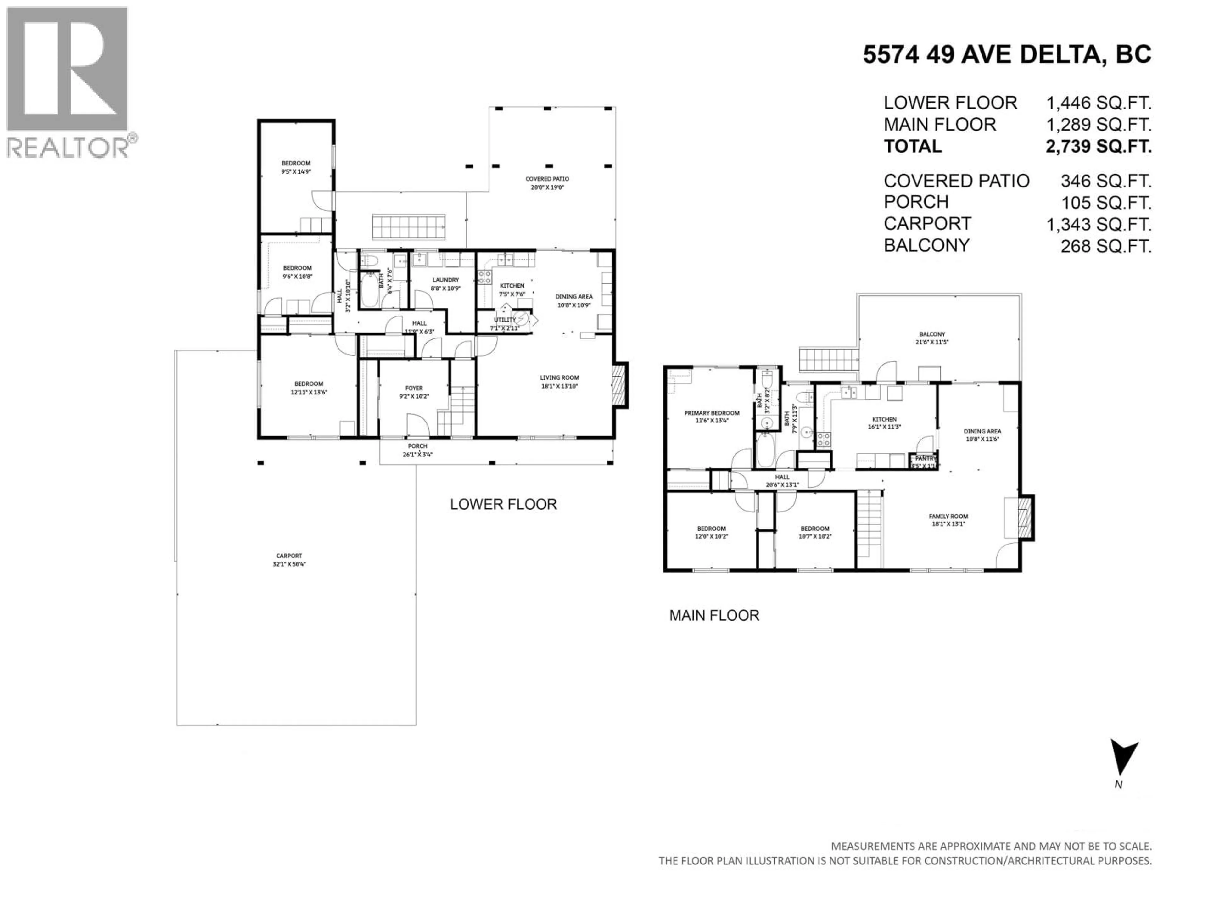 Floor plan for 5574 49 AVENUE, Delta British Columbia V4K3N8