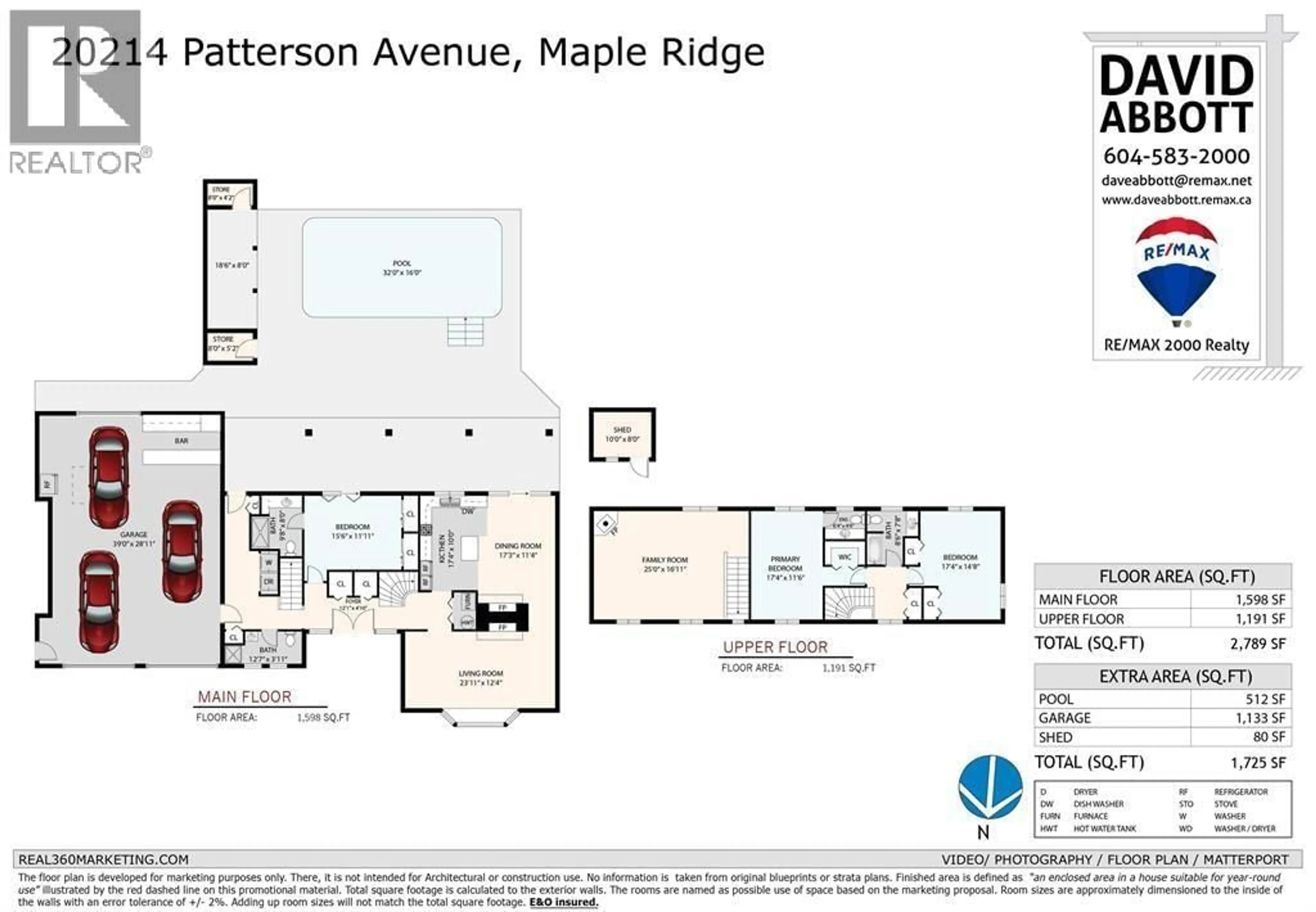 Floor plan for 20214 PATTERSON AVENUE, Maple Ridge British Columbia V2X2P4