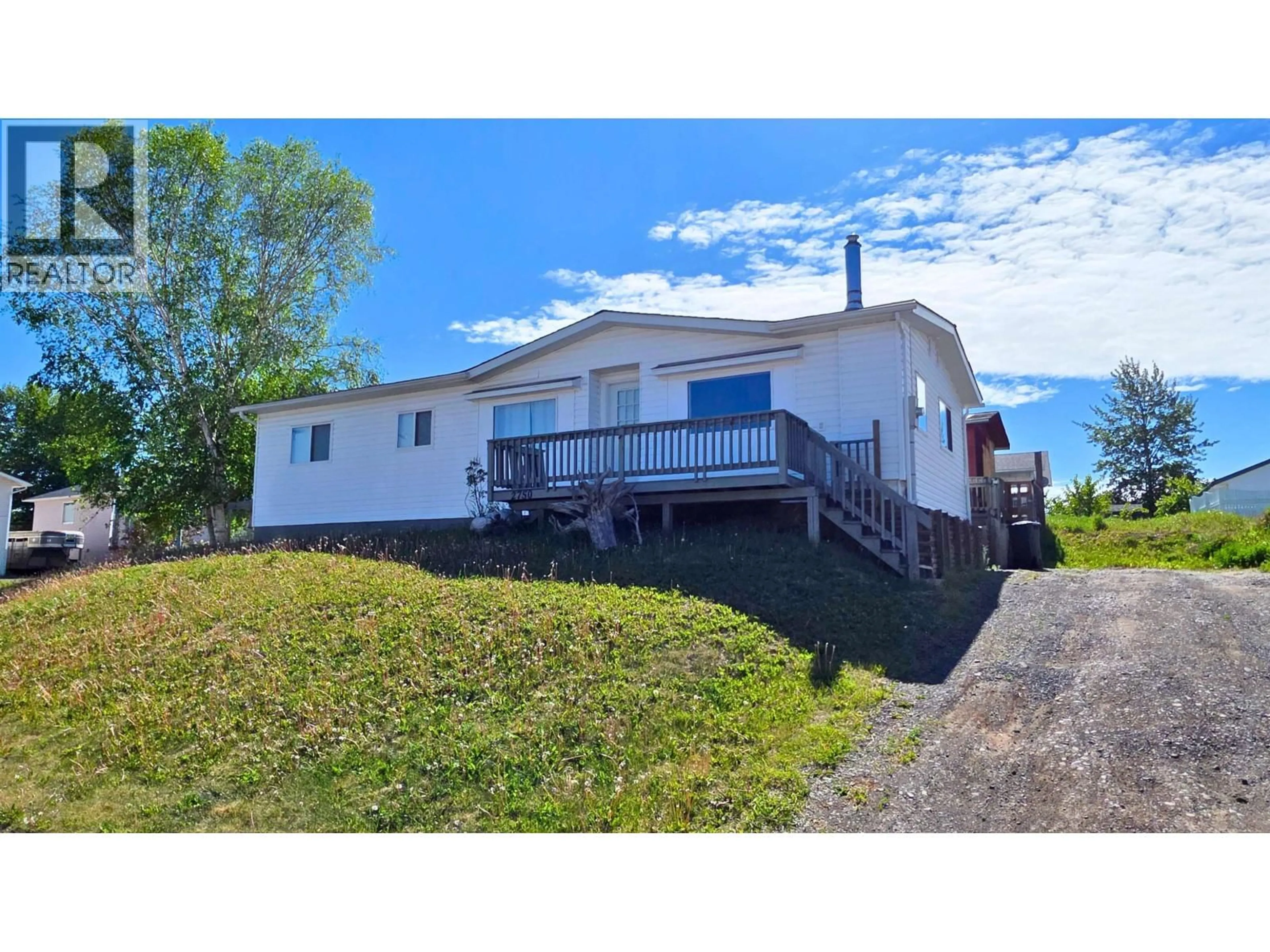 A pic from outside/outdoor area/front of a property/back of a property/a pic from drone, water/lake/river/ocean view for 2750 MIDDLETON ROAD, Houston British Columbia V0J1Z0